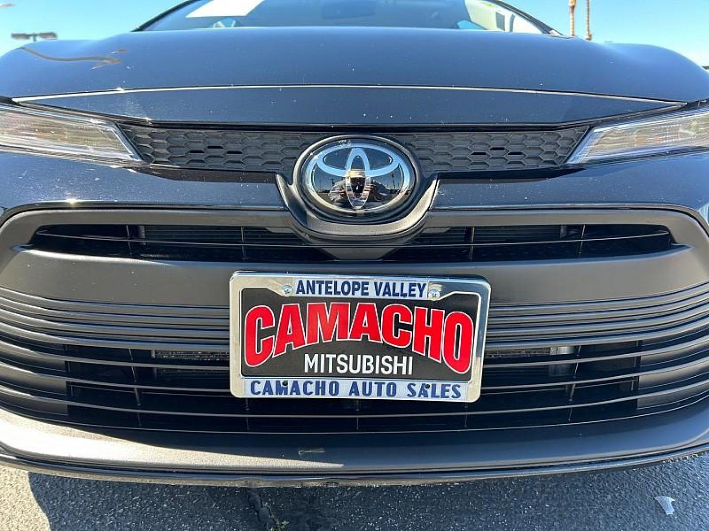 2025 BLACK Toyota Corolla (5YFB4MDE2SP) with an 4-Cyl 2.0 Liter engine, Automatic CVT transmission, located at 412 Auto Vista Drive, Palmdale, CA, 93551, (661) 945-0620, 34.592636, -118.136681 - Photo#8