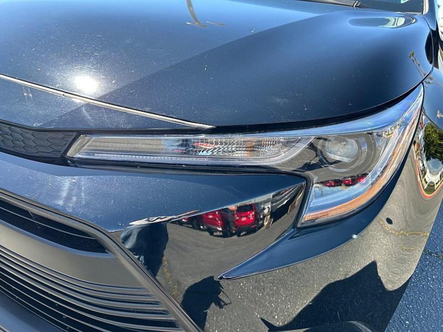 2025 BLACK Toyota Corolla (5YFB4MDE2SP) with an 4-Cyl 2.0 Liter engine, Automatic CVT transmission, located at 412 Auto Vista Drive, Palmdale, CA, 93551, (661) 945-0620, 34.592636, -118.136681 - Photo#9