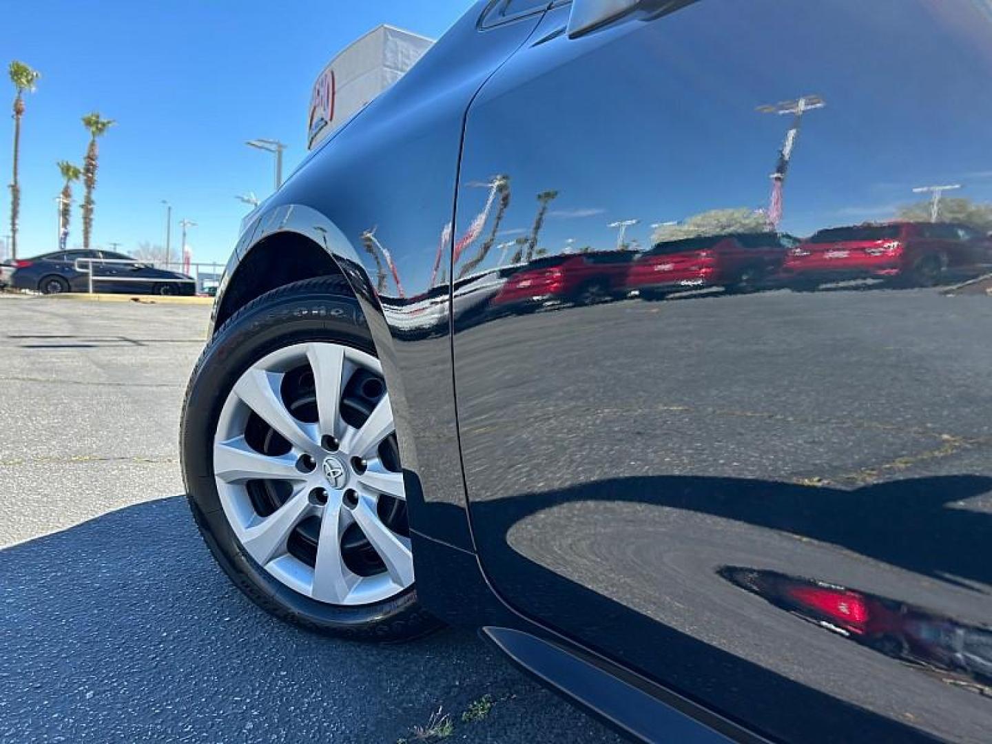 2025 BLACK Toyota Corolla (5YFB4MDE2SP) with an 4-Cyl 2.0 Liter engine, Automatic CVT transmission, located at 412 Auto Vista Drive, Palmdale, CA, 93551, (661) 945-0620, 34.592636, -118.136681 - Photo#15