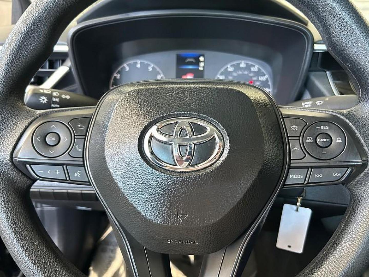 2025 BLACK Toyota Corolla (5YFB4MDE2SP) with an 4-Cyl 2.0 Liter engine, Automatic CVT transmission, located at 412 Auto Vista Drive, Palmdale, CA, 93551, (661) 945-0620, 34.592636, -118.136681 - Photo#18
