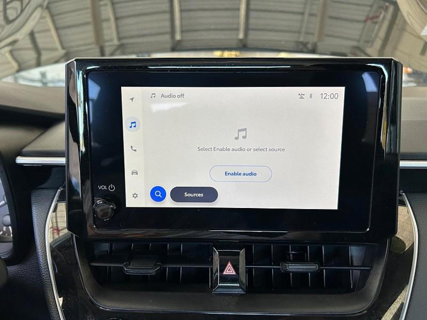 2025 BLACK Toyota Corolla (5YFB4MDE2SP) with an 4-Cyl 2.0 Liter engine, Automatic CVT transmission, located at 412 Auto Vista Drive, Palmdale, CA, 93551, (661) 945-0620, 34.592636, -118.136681 - Photo#21