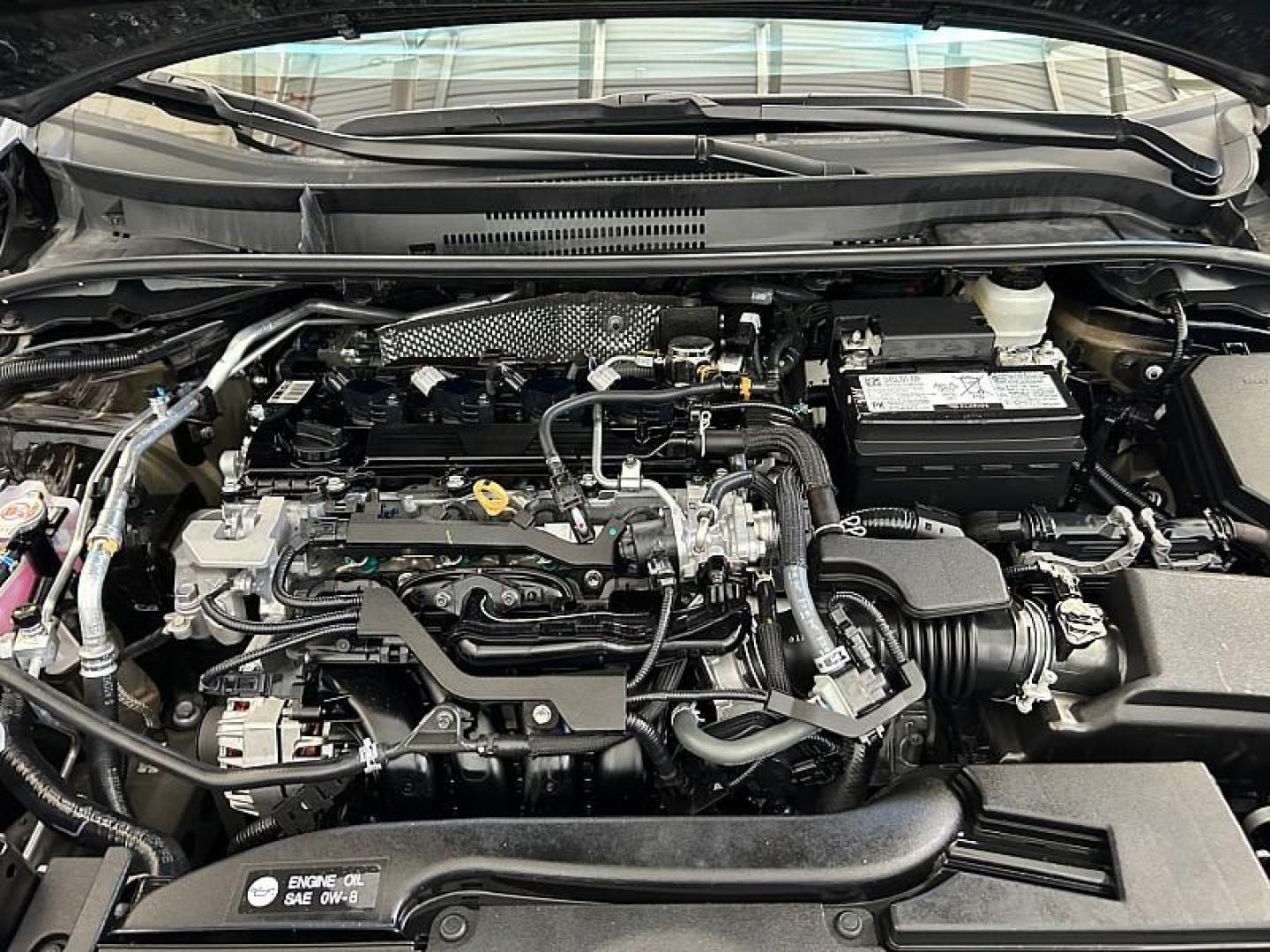 2025 BLACK Toyota Corolla (5YFB4MDE2SP) with an 4-Cyl 2.0 Liter engine, Automatic CVT transmission, located at 412 Auto Vista Drive, Palmdale, CA, 93551, (661) 945-0620, 34.592636, -118.136681 - Photo#30