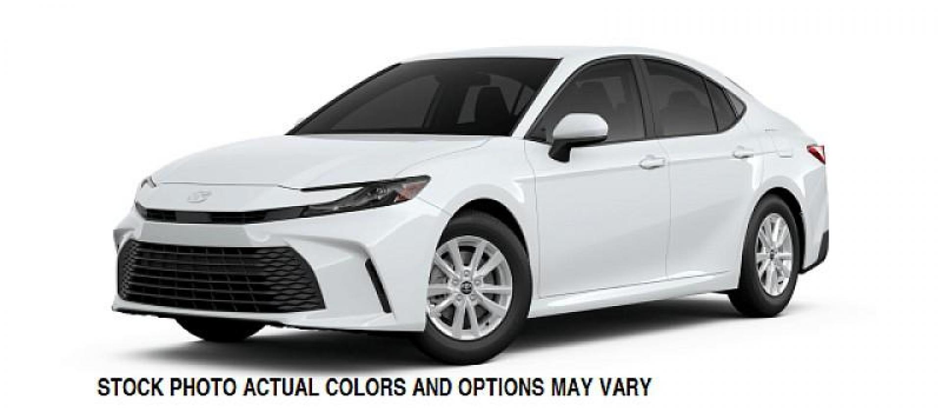 2025 WHITE Toyota Camry (4T1DAACK2SU) with an 4-Cyl Hybrid 2.5 Liter engine, Automatic CVT transmission, located at 412 Auto Vista Drive, Palmdale, CA, 93551, (661) 945-0620, 34.592636, -118.136681 - Photo#0