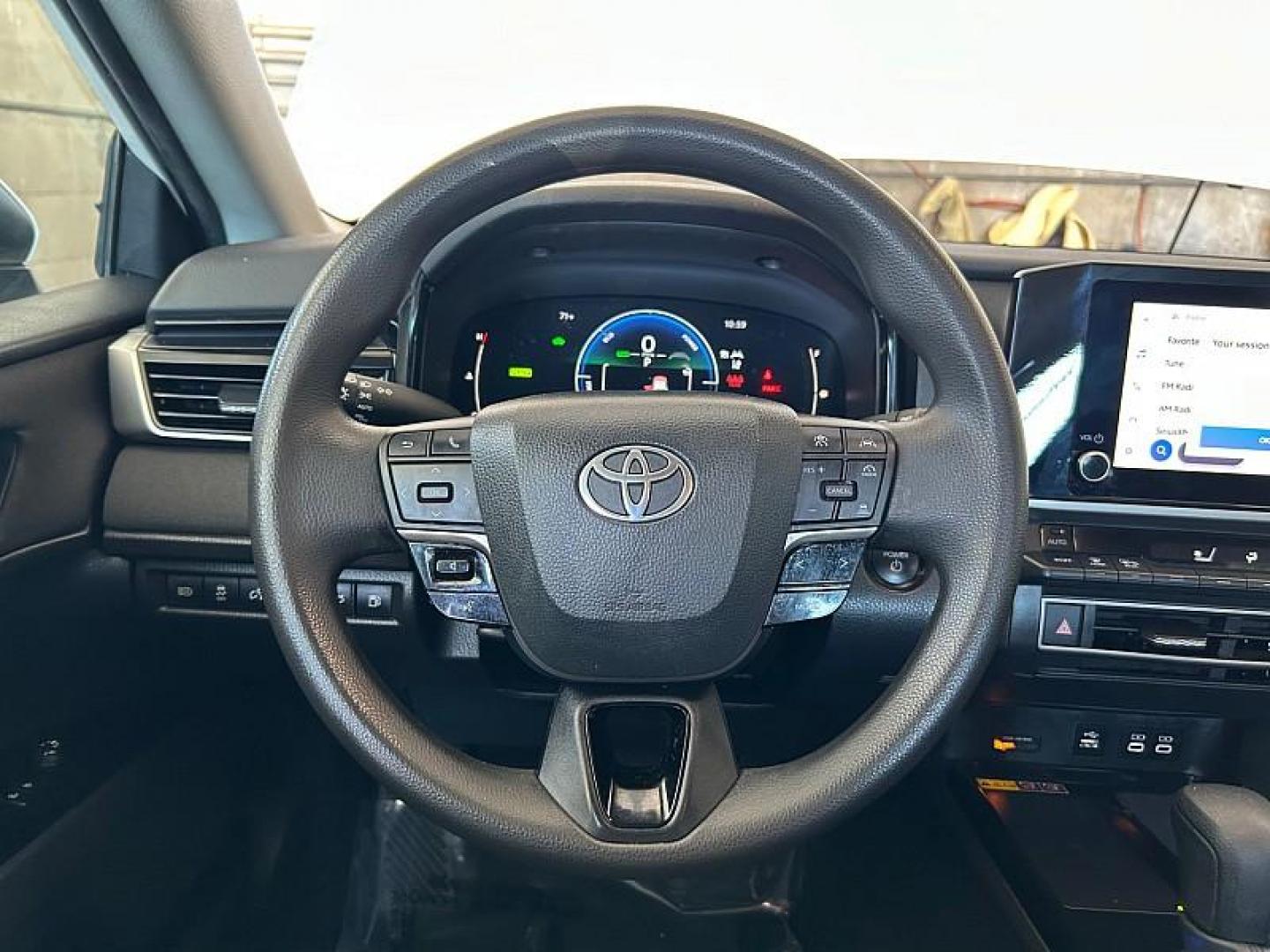 2025 WHITE Toyota Camry (4T1DAACK2SU) with an 4-Cyl Hybrid 2.5 Liter engine, Automatic CVT transmission, located at 412 Auto Vista Drive, Palmdale, CA, 93551, (661) 945-0620, 34.592636, -118.136681 - Photo#21