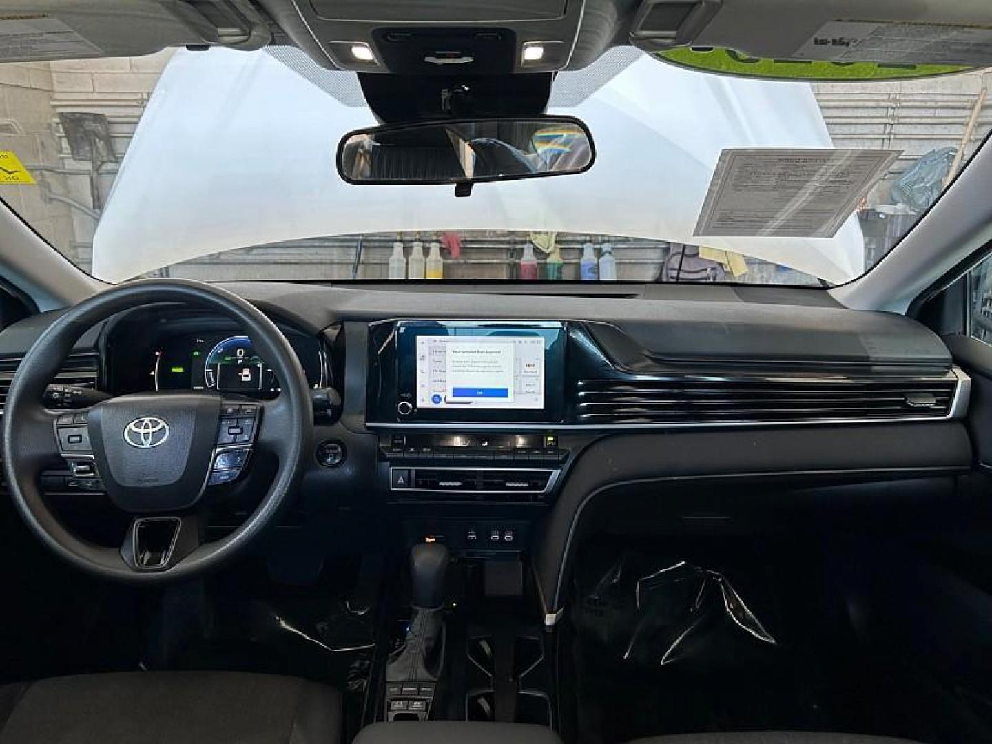 2025 WHITE Toyota Camry (4T1DAACK2SU) with an 4-Cyl Hybrid 2.5 Liter engine, Automatic CVT transmission, located at 412 Auto Vista Drive, Palmdale, CA, 93551, (661) 945-0620, 34.592636, -118.136681 - Photo#22