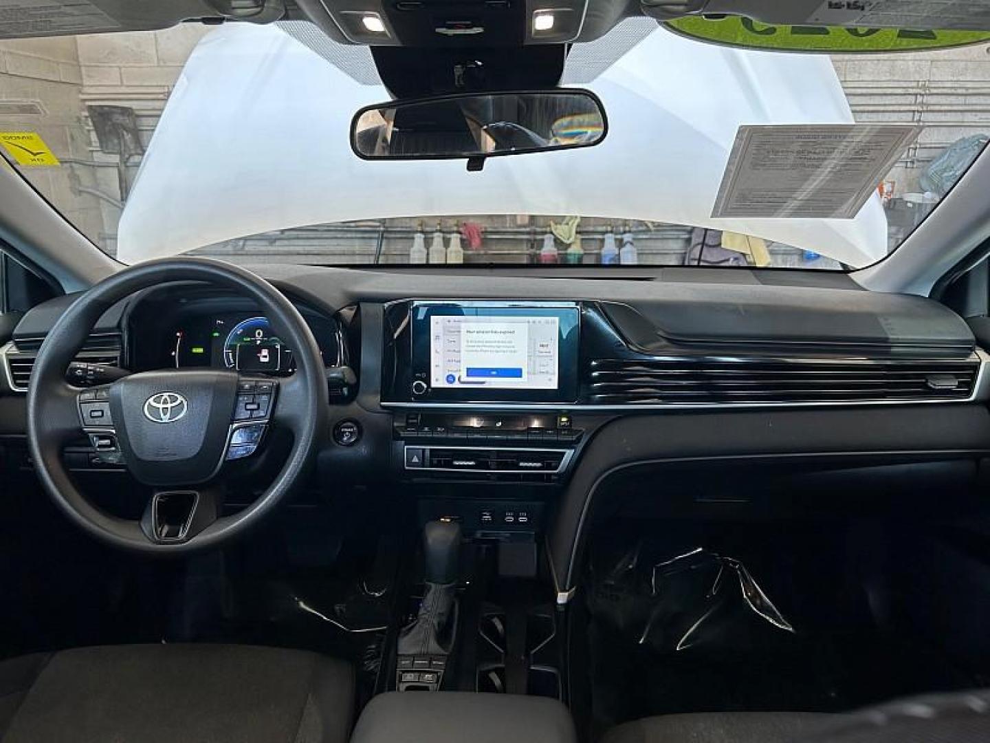 2025 WHITE Toyota Camry (4T1DAACK2SU) with an 4-Cyl Hybrid 2.5 Liter engine, Automatic CVT transmission, located at 412 Auto Vista Drive, Palmdale, CA, 93551, (661) 945-0620, 34.592636, -118.136681 - Photo#23