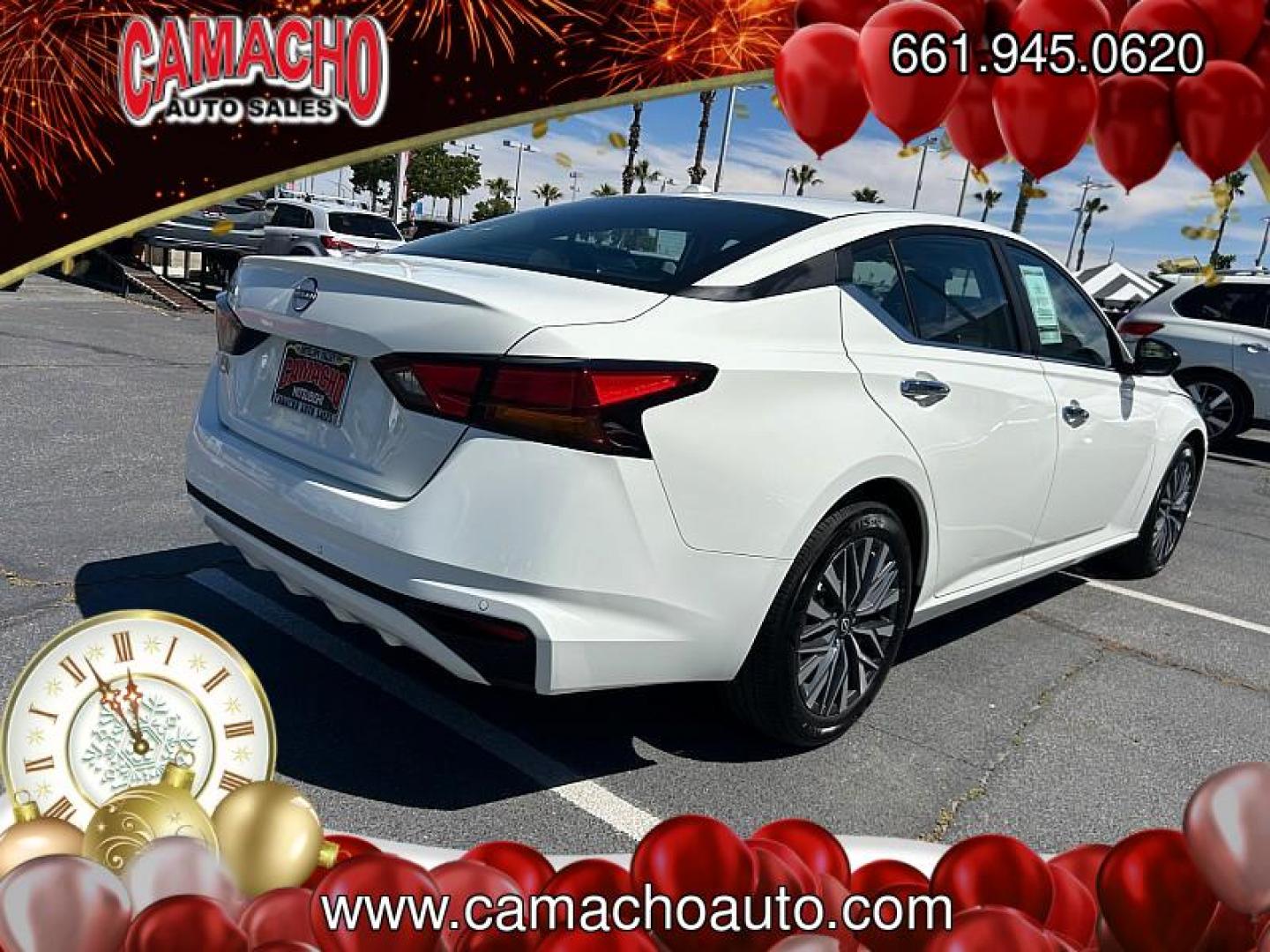 2025 WHITE Nissan Altima (1N4BL4DV5SN) with an 4-Cyl 2.5 Liter engine, Automatic CVT transmission, located at 412 Auto Vista Drive, Palmdale, CA, 93551, (661) 945-0620, 34.592636, -118.136681 - Photo#5