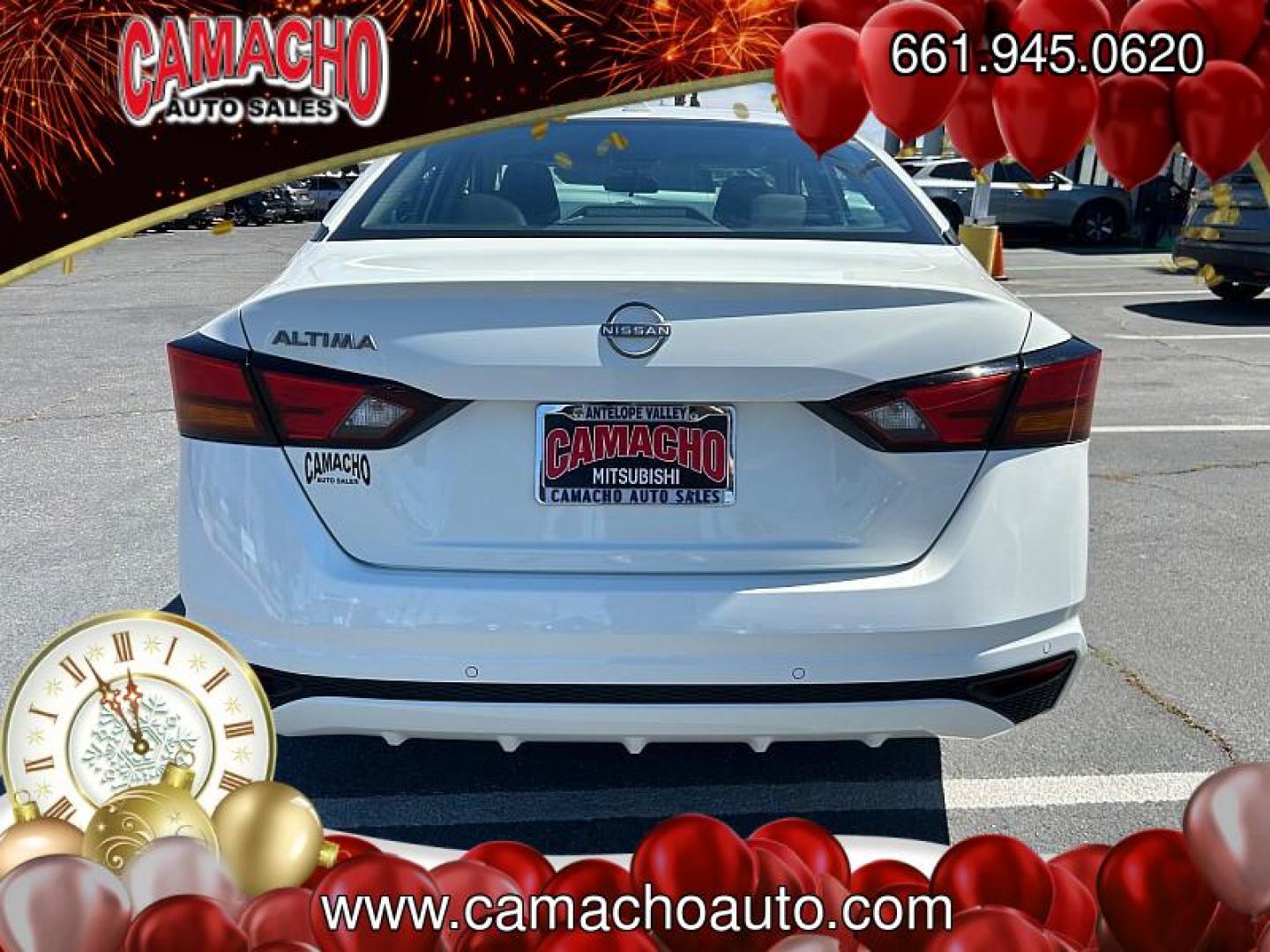 2025 WHITE Nissan Altima (1N4BL4DV5SN) with an 4-Cyl 2.5 Liter engine, Automatic CVT transmission, located at 412 Auto Vista Drive, Palmdale, CA, 93551, (661) 945-0620, 34.592636, -118.136681 - Photo#6