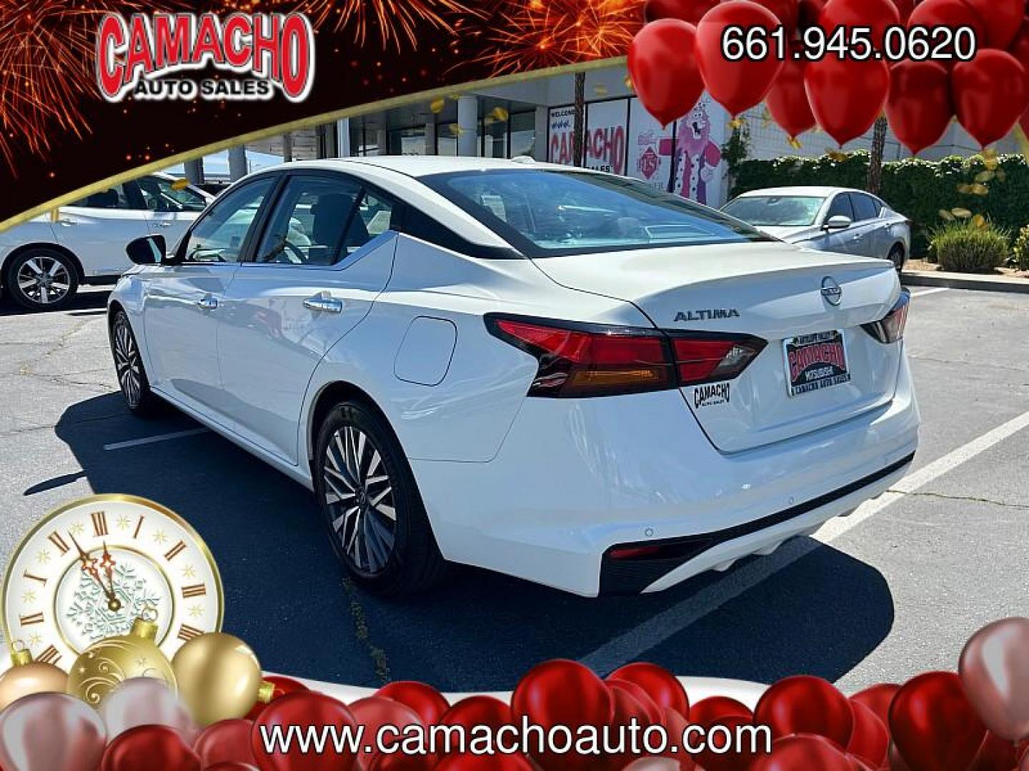 2025 WHITE Nissan Altima (1N4BL4DV5SN) with an 4-Cyl 2.5 Liter engine, Automatic CVT transmission, located at 412 Auto Vista Drive, Palmdale, CA, 93551, (661) 945-0620, 34.592636, -118.136681 - Photo#7