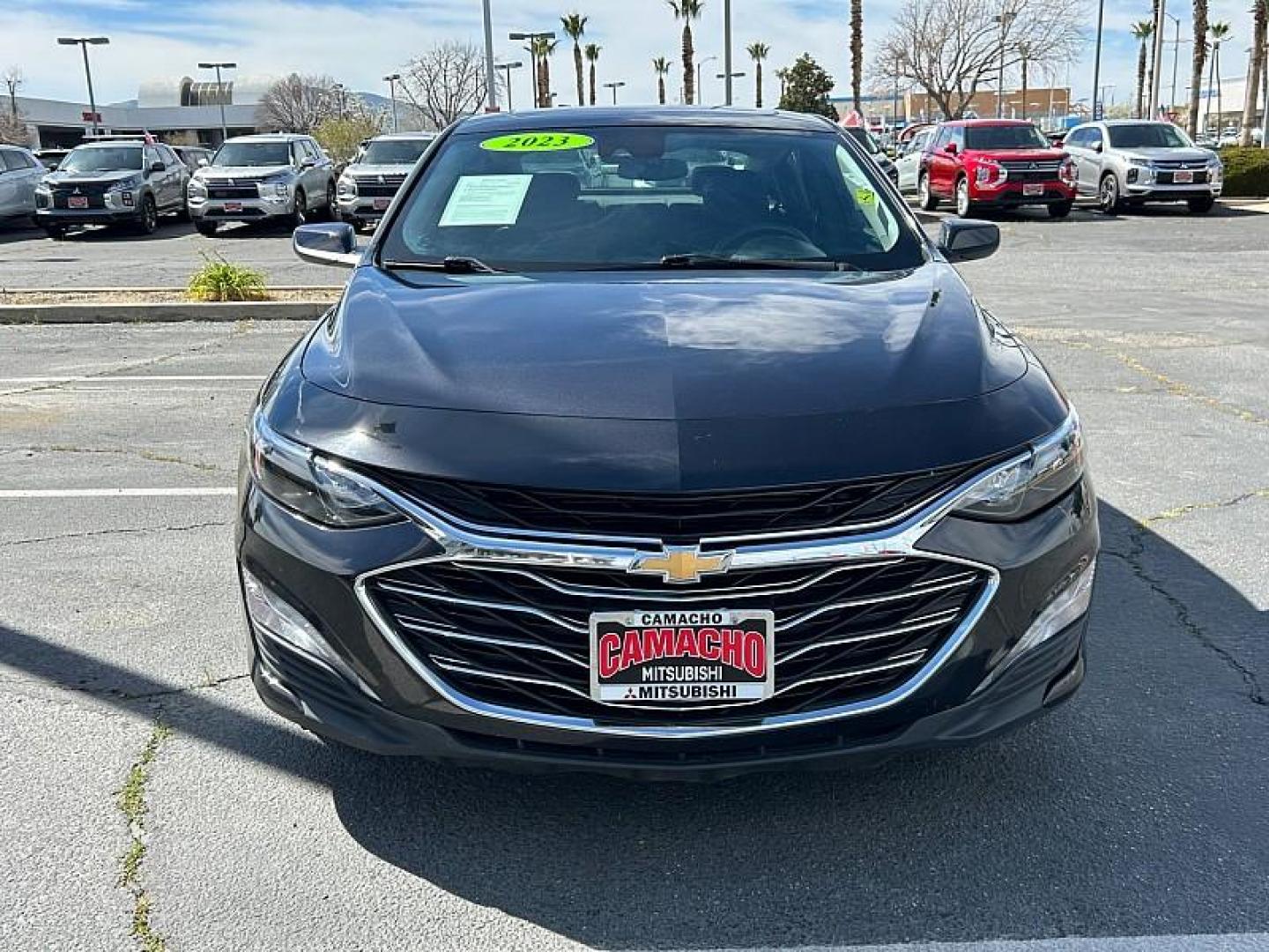 2023 GRAY Chevrolet Malibu (1G1ZD5ST2PF) with an 4-Cyl Turbo 1.5 Liter engine, Automatic CVT transmission, located at 412 Auto Vista Drive, Palmdale, CA, 93551, (661) 945-0620, 34.592636, -118.136681 - Photo#3