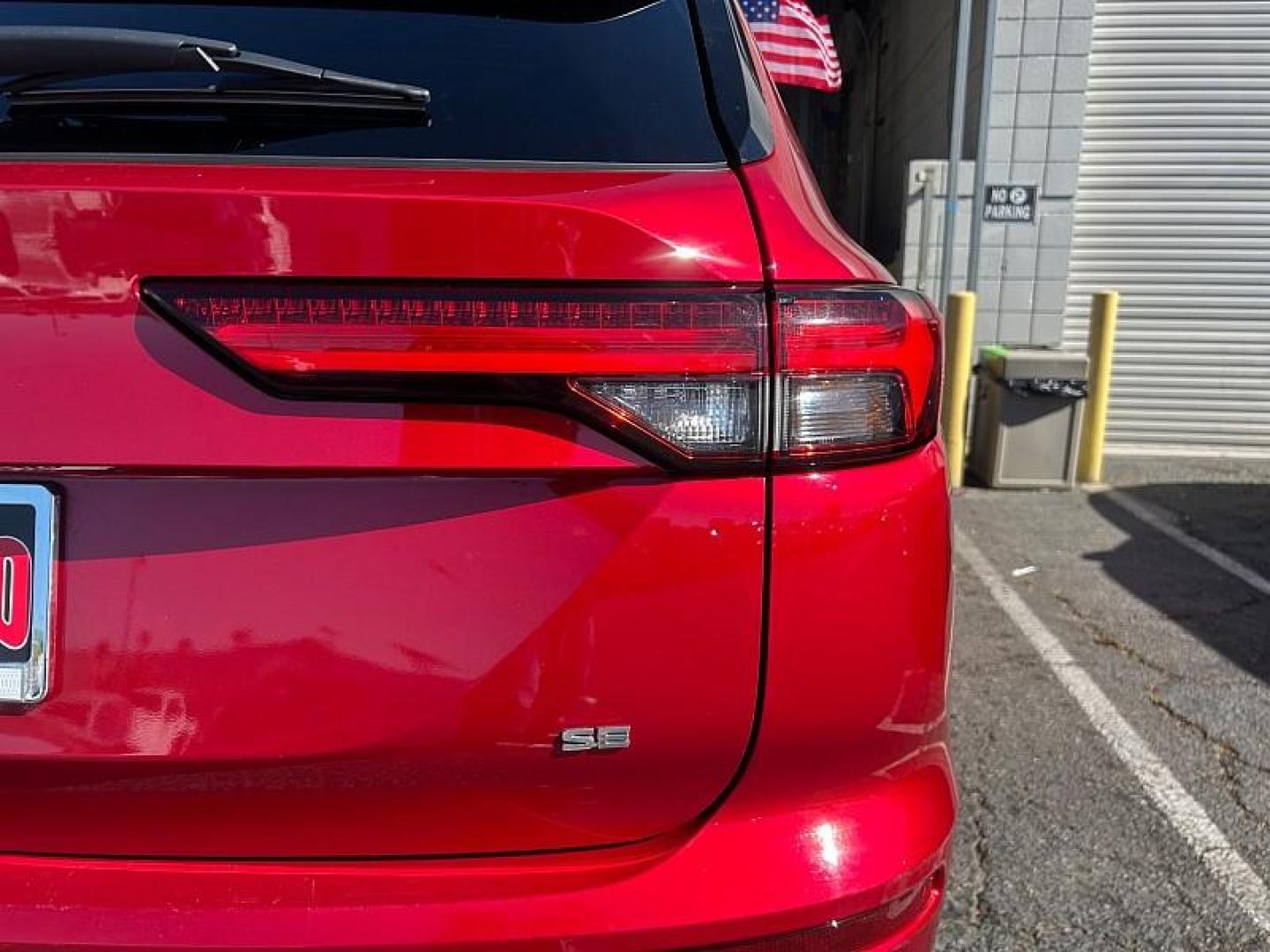 2023 RED Mitsubishi Outlander (JA4J3UA82PZ) with an 4-Cyl 2.5 Liter engine, Automatic CVT transmission, located at 412 Auto Vista Drive, Palmdale, CA, 93551, (661) 945-0620, 34.592636, -118.136681 - Photo#16