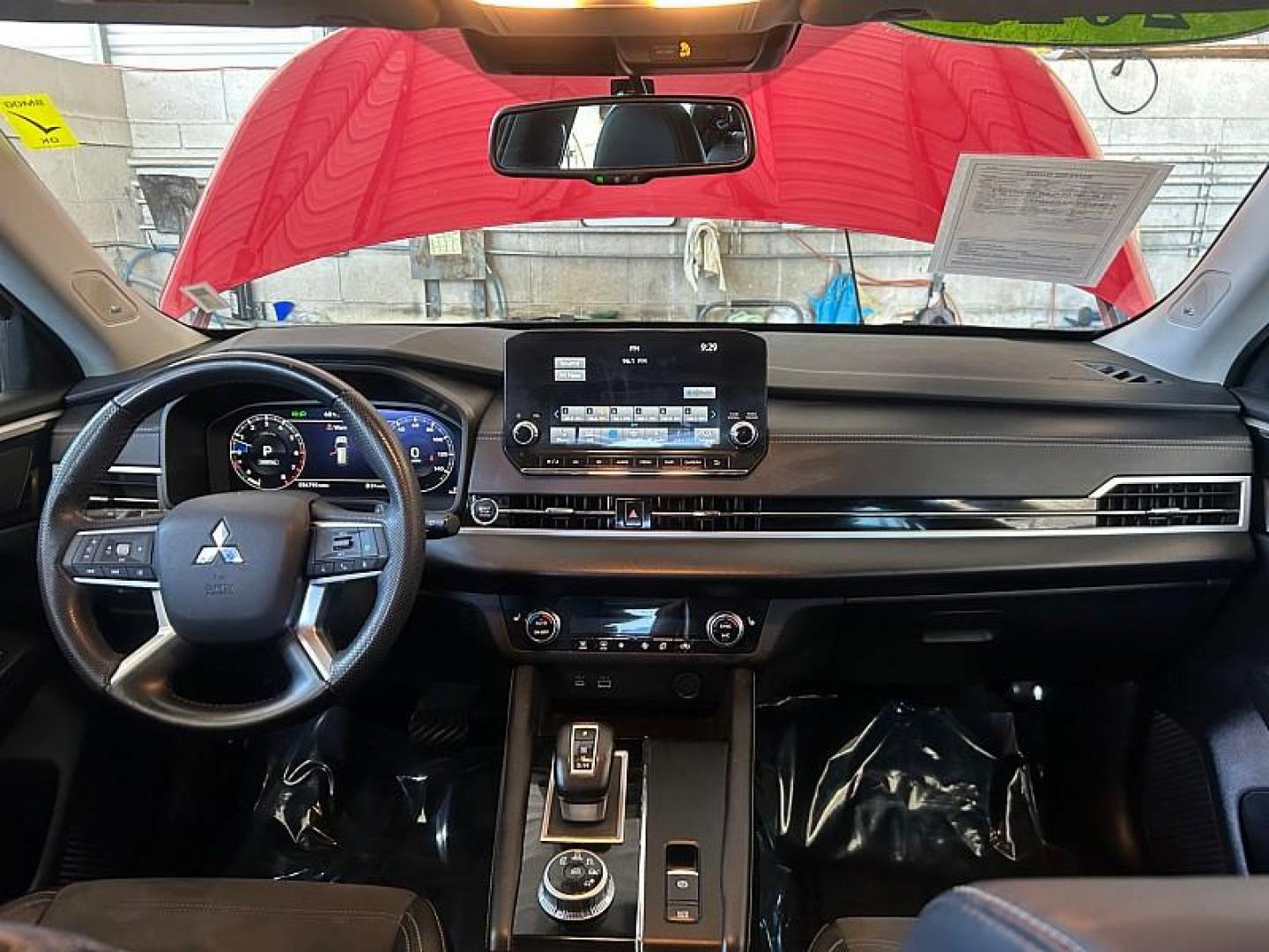 2023 RED Mitsubishi Outlander (JA4J3UA82PZ) with an 4-Cyl 2.5 Liter engine, Automatic CVT transmission, located at 412 Auto Vista Drive, Palmdale, CA, 93551, (661) 945-0620, 34.592636, -118.136681 - Photo#20