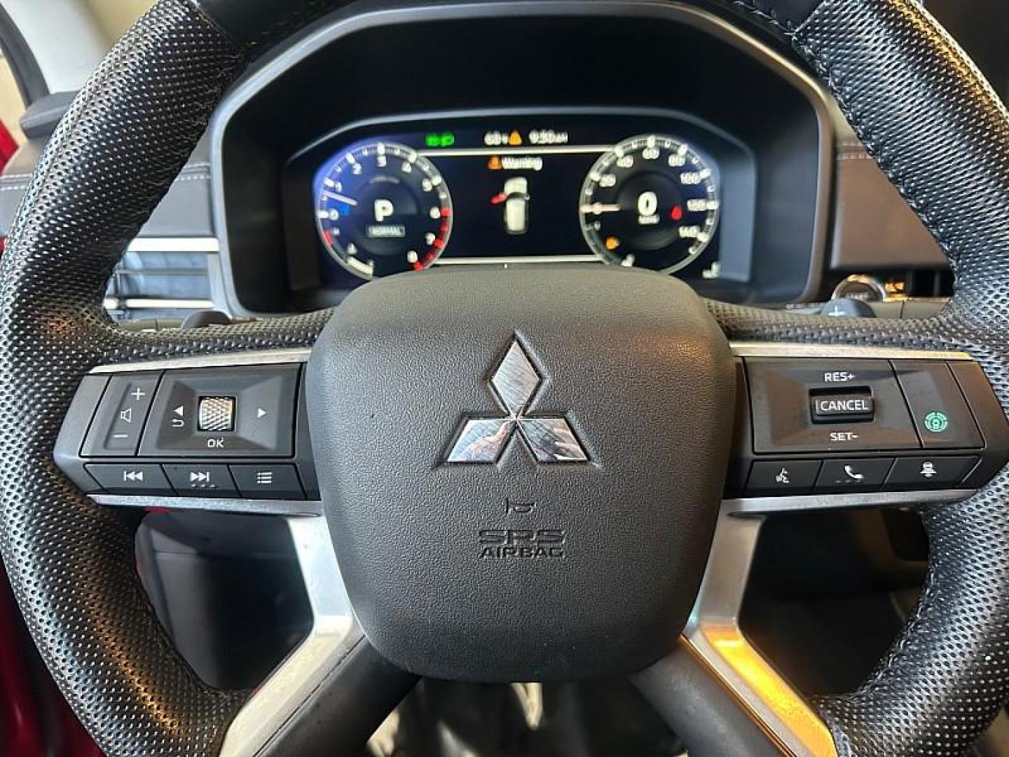 2023 RED Mitsubishi Outlander (JA4J3UA82PZ) with an 4-Cyl 2.5 Liter engine, Automatic CVT transmission, located at 412 Auto Vista Drive, Palmdale, CA, 93551, (661) 945-0620, 34.592636, -118.136681 - Photo#22