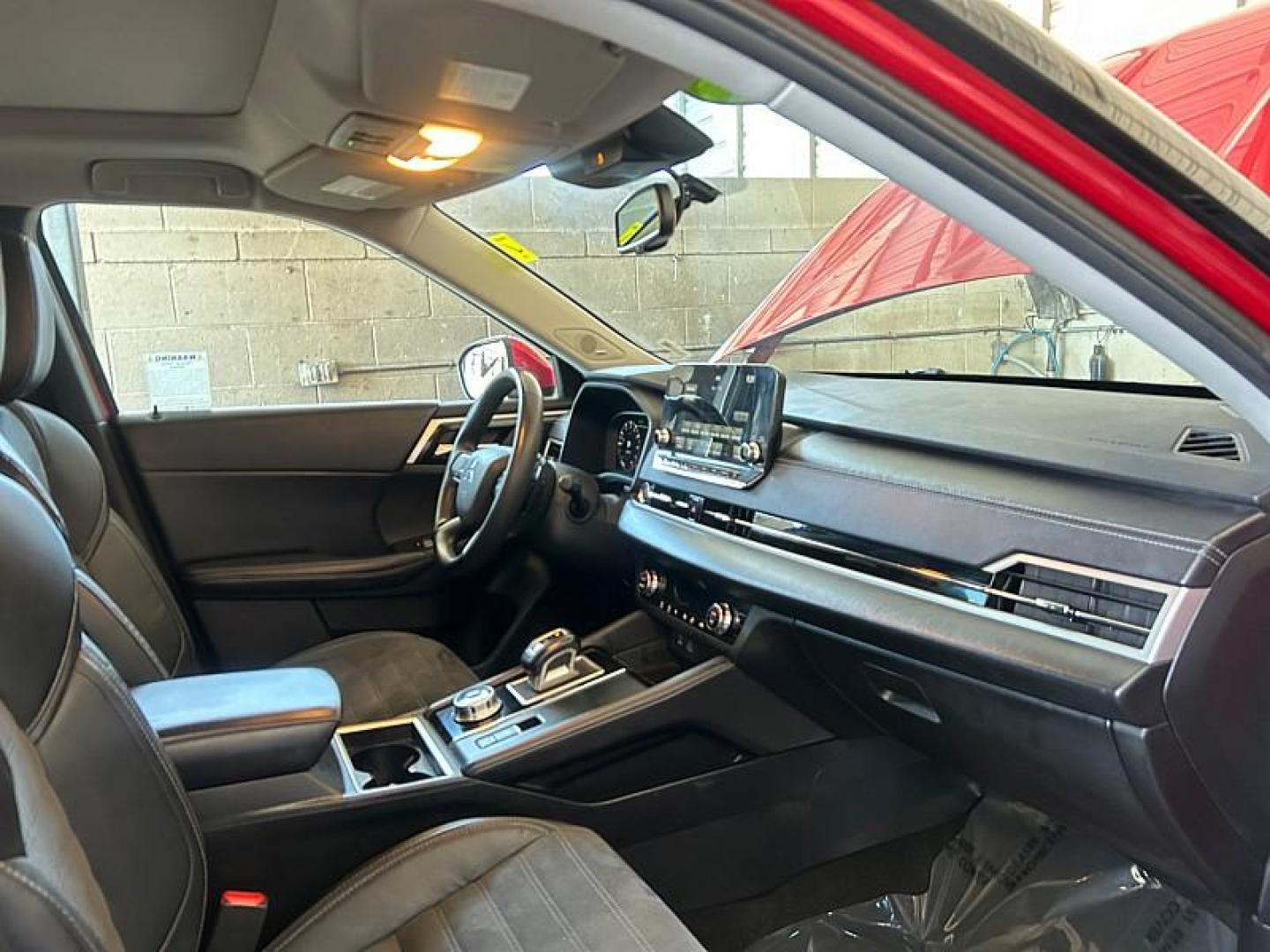 2023 RED Mitsubishi Outlander (JA4J3UA82PZ) with an 4-Cyl 2.5 Liter engine, Automatic CVT transmission, located at 412 Auto Vista Drive, Palmdale, CA, 93551, (661) 945-0620, 34.592636, -118.136681 - Photo#29