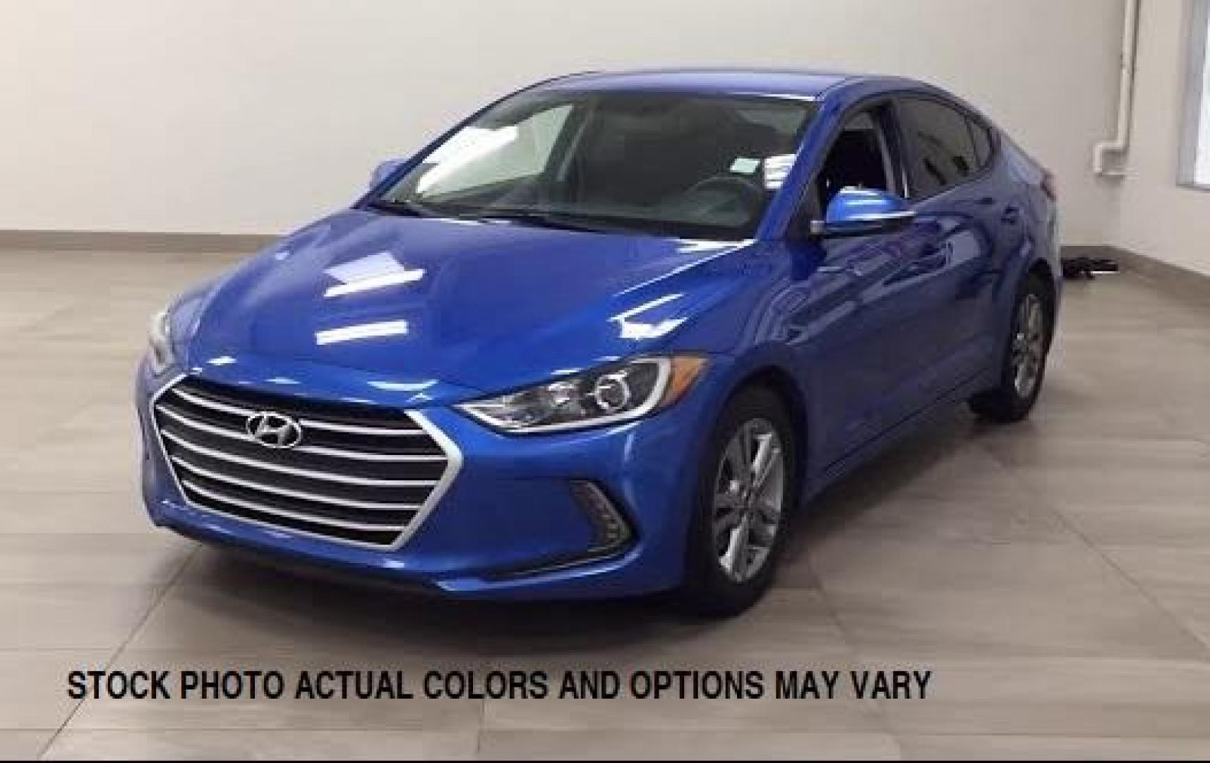 2018 BLUE Hyundai Elantra (5NPD84LF1JH) with an 4-Cyl 2.0 Liter engine, Auto 6-Spd Shiftronic transmission, located at 412 Auto Vista Drive, Palmdale, CA, 93551, (661) 945-0620, 34.592636, -118.136681 - Photo#0