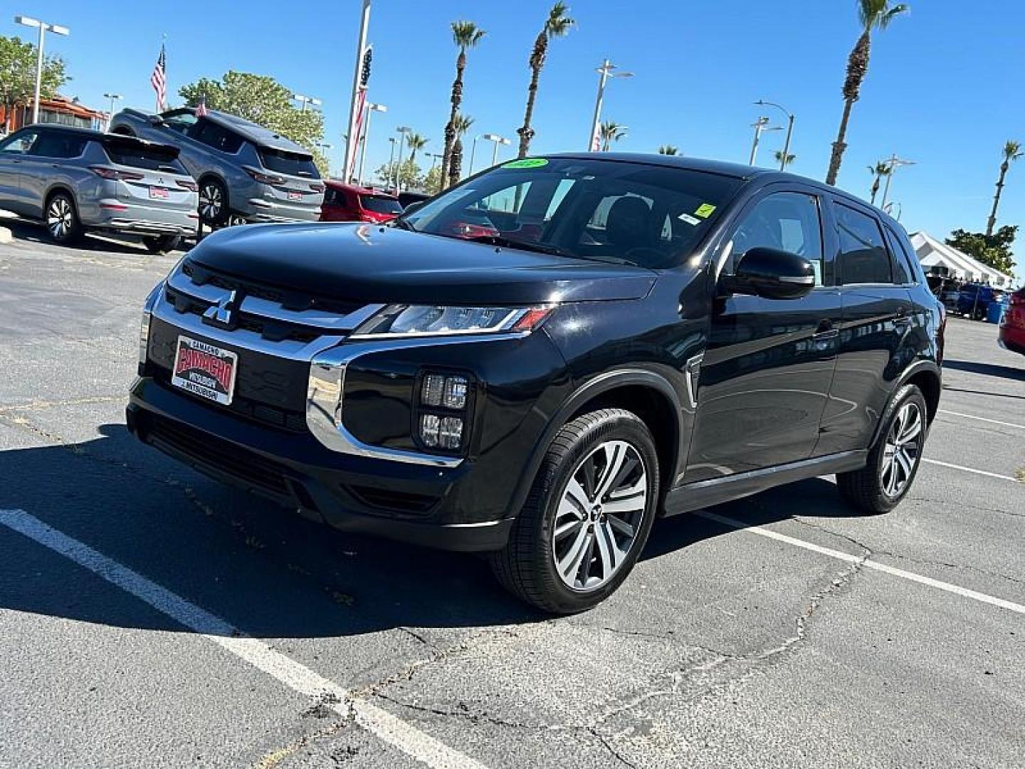 2022 Mitsubishi Outlander Sport (JA4APVAU4NU) with an 4-Cyl 2.0 Liter engine, Automatic CVT transmission, located at 412 Auto Vista Drive, Palmdale, CA, 93551, (661) 945-0620, 34.592636, -118.136681 - Photo#2