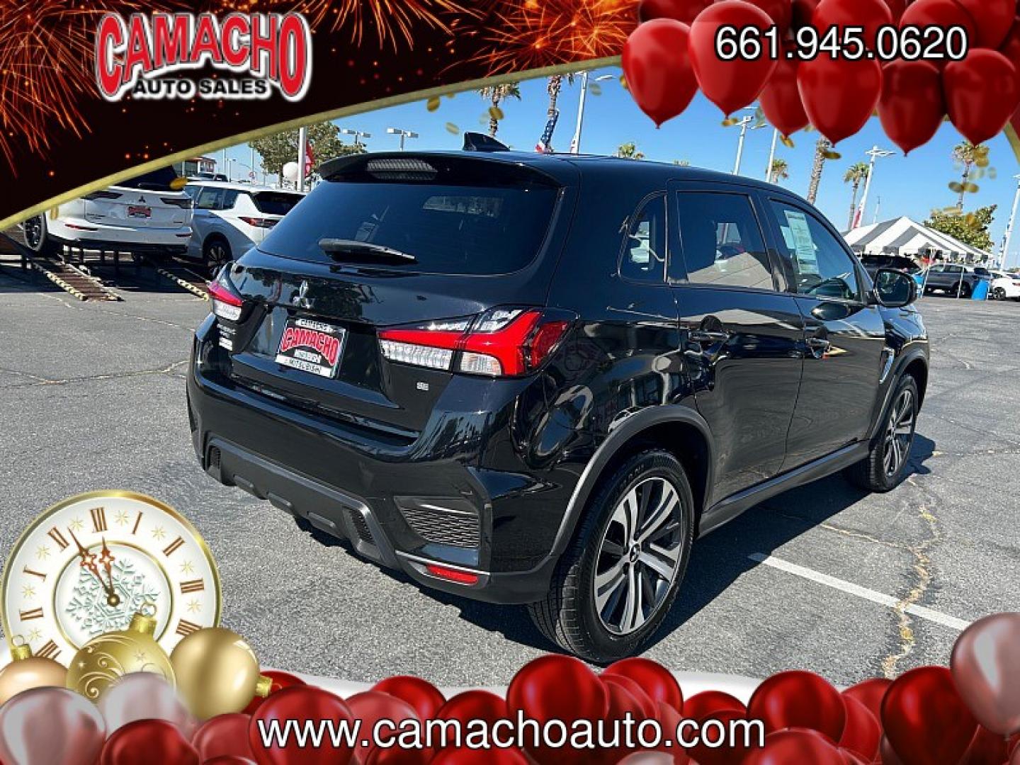 2022 BLACK Mitsubishi Outlander Sport (JA4APVAU4NU) with an 4-Cyl 2.0 Liter engine, Automatic CVT transmission, located at 412 Auto Vista Drive, Palmdale, CA, 93551, (661) 945-0620, 34.592636, -118.136681- Photo#13