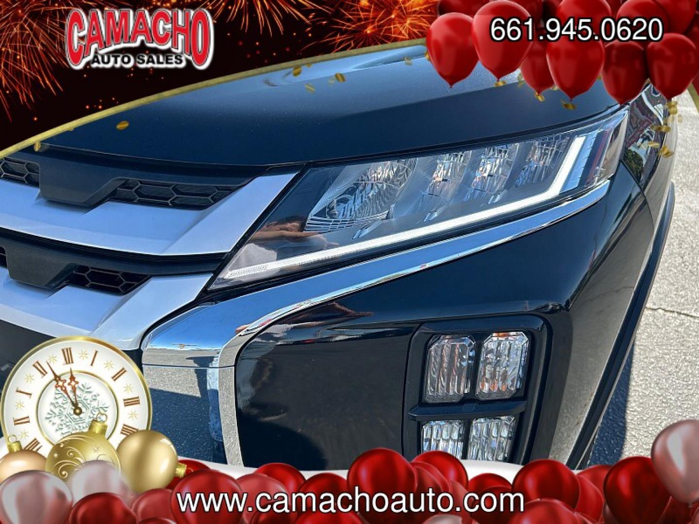 2022 BLACK Mitsubishi Outlander Sport (JA4APVAU4NU) with an 4-Cyl 2.0 Liter engine, Automatic CVT transmission, located at 412 Auto Vista Drive, Palmdale, CA, 93551, (661) 945-0620, 34.592636, -118.136681- Photo#19