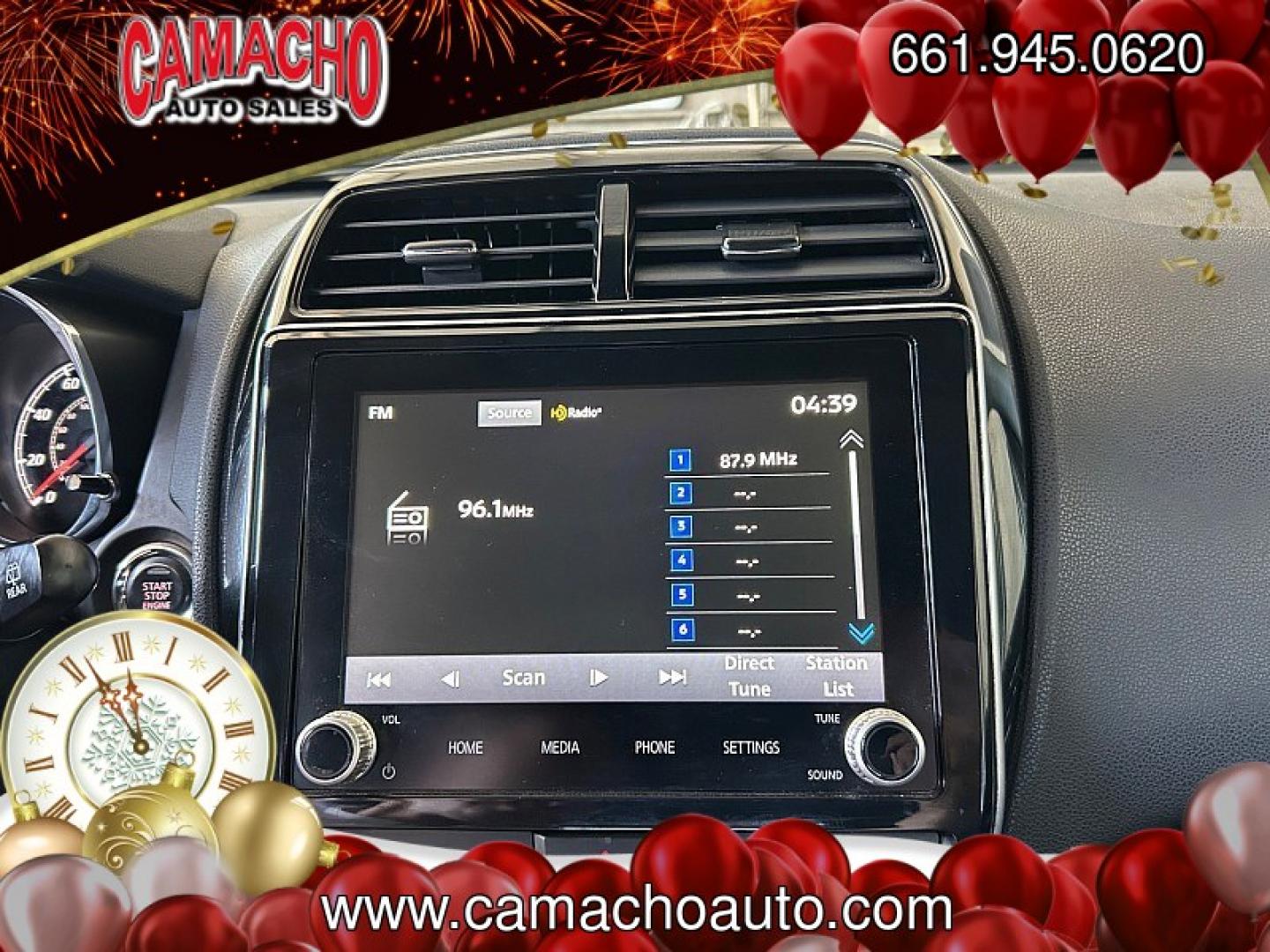 2022 BLACK Mitsubishi Outlander Sport (JA4APVAU4NU) with an 4-Cyl 2.0 Liter engine, Automatic CVT transmission, located at 412 Auto Vista Drive, Palmdale, CA, 93551, (661) 945-0620, 34.592636, -118.136681- Photo#47