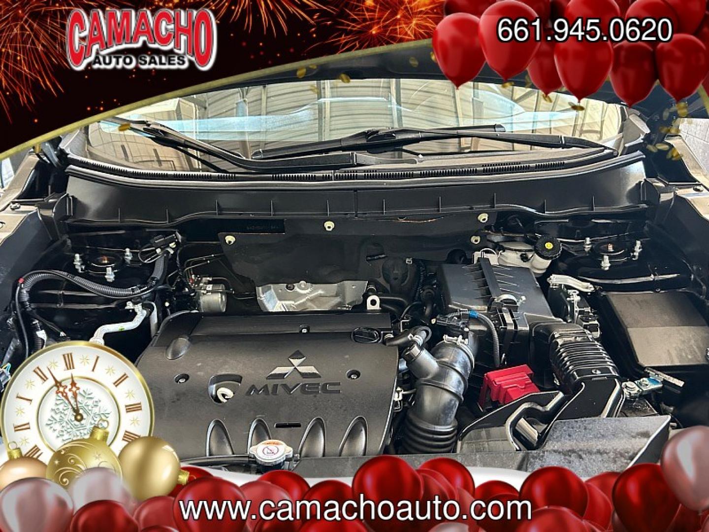 2022 BLACK Mitsubishi Outlander Sport (JA4APVAU4NU) with an 4-Cyl 2.0 Liter engine, Automatic CVT transmission, located at 412 Auto Vista Drive, Palmdale, CA, 93551, (661) 945-0620, 34.592636, -118.136681- Photo#51