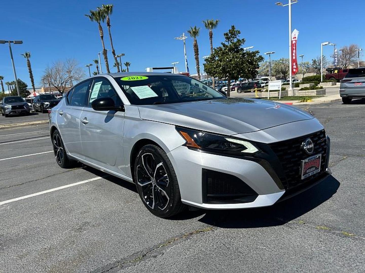 2023 SILVER Nissan Altima (1N4BL4CV1PN) with an 4-Cyl 2.5 Liter engine, Automatic Xtronic CVT transmission, located at 412 Auto Vista Drive, Palmdale, CA, 93551, (661) 945-0620, 34.592636, -118.136681 - Photo#0