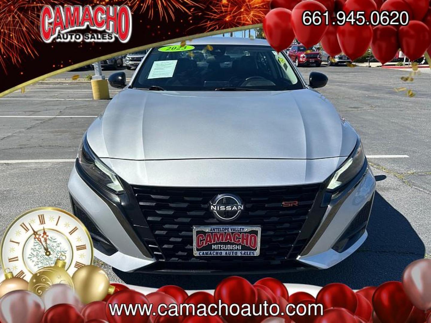 2023 SILVER Nissan Altima (1N4BL4CV1PN) with an 4-Cyl 2.5 Liter engine, Automatic Xtronic CVT transmission, located at 412 Auto Vista Drive, Palmdale, CA, 93551, (661) 945-0620, 34.592636, -118.136681- Photo#1