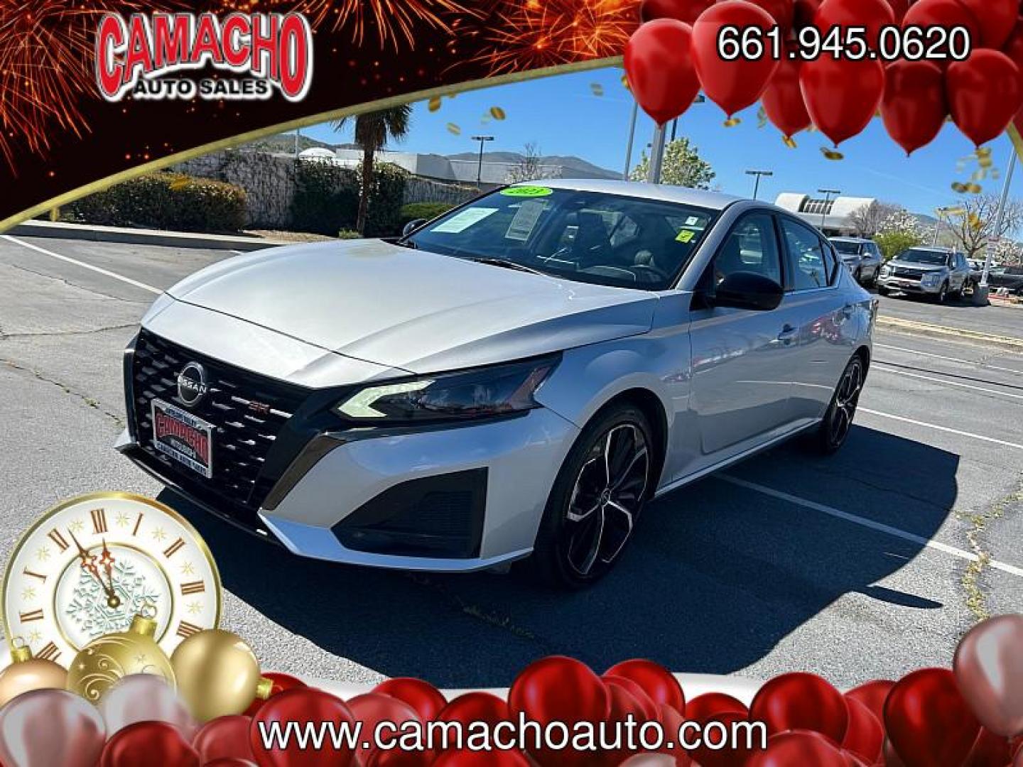 2023 SILVER Nissan Altima (1N4BL4CV1PN) with an 4-Cyl 2.5 Liter engine, Automatic Xtronic CVT transmission, located at 412 Auto Vista Drive, Palmdale, CA, 93551, (661) 945-0620, 34.592636, -118.136681- Photo#2