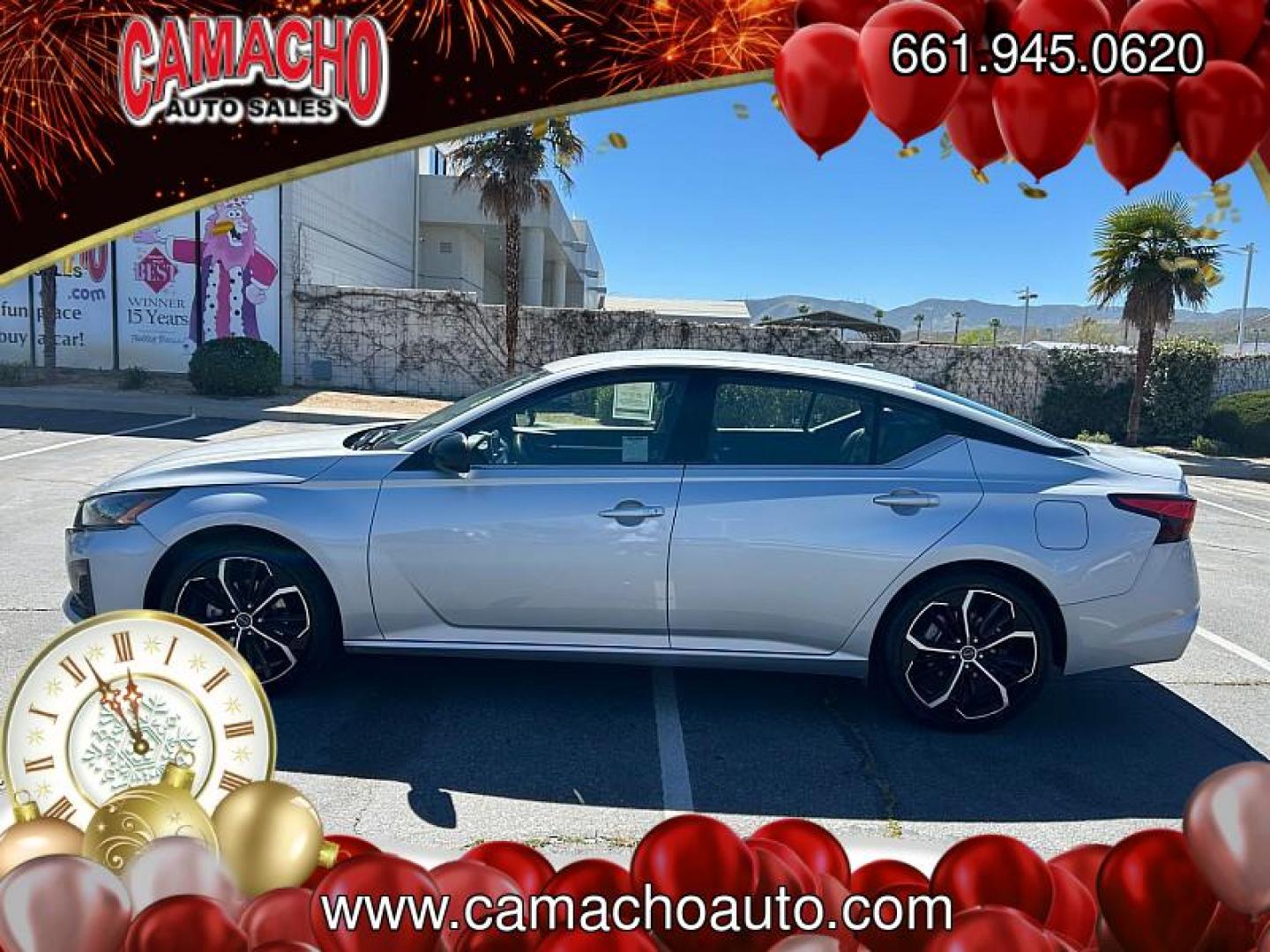 2023 SILVER Nissan Altima (1N4BL4CV1PN) with an 4-Cyl 2.5 Liter engine, Automatic Xtronic CVT transmission, located at 412 Auto Vista Drive, Palmdale, CA, 93551, (661) 945-0620, 34.592636, -118.136681- Photo#3