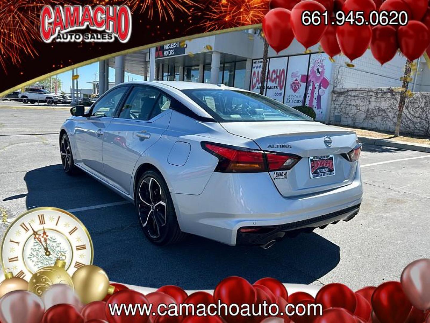 2023 SILVER Nissan Altima (1N4BL4CV1PN) with an 4-Cyl 2.5 Liter engine, Automatic Xtronic CVT transmission, located at 412 Auto Vista Drive, Palmdale, CA, 93551, (661) 945-0620, 34.592636, -118.136681- Photo#8