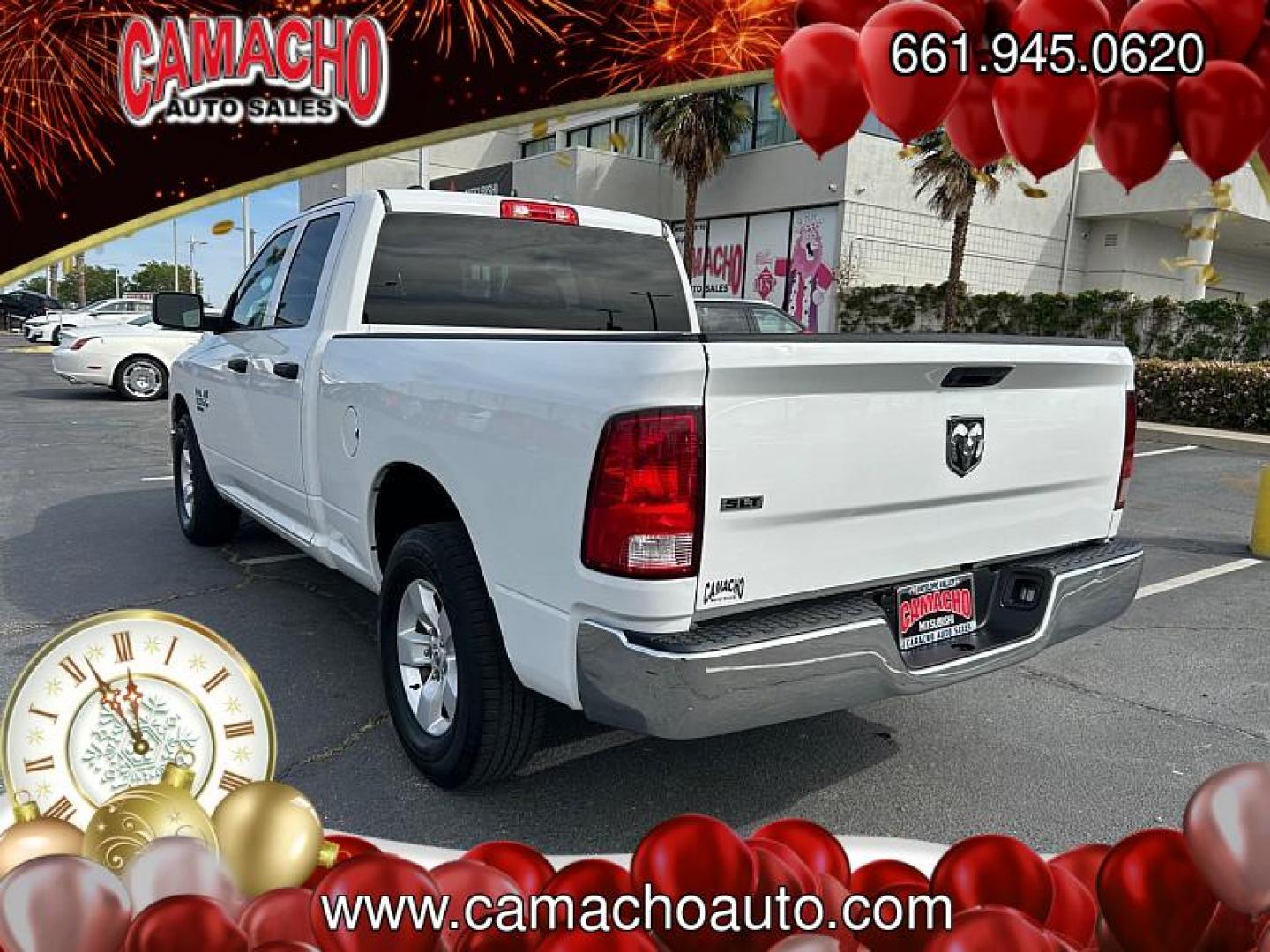 2024 WHITE Ram 1500 Classic 2WD (1C6RR6GGXRS) with an 6-Cyl 3.6 Liter engine, Automatic 8-Spd transmission, located at 412 Auto Vista Drive, Palmdale, CA, 93551, (661) 945-0620, 34.592636, -118.136681 - Photo#5