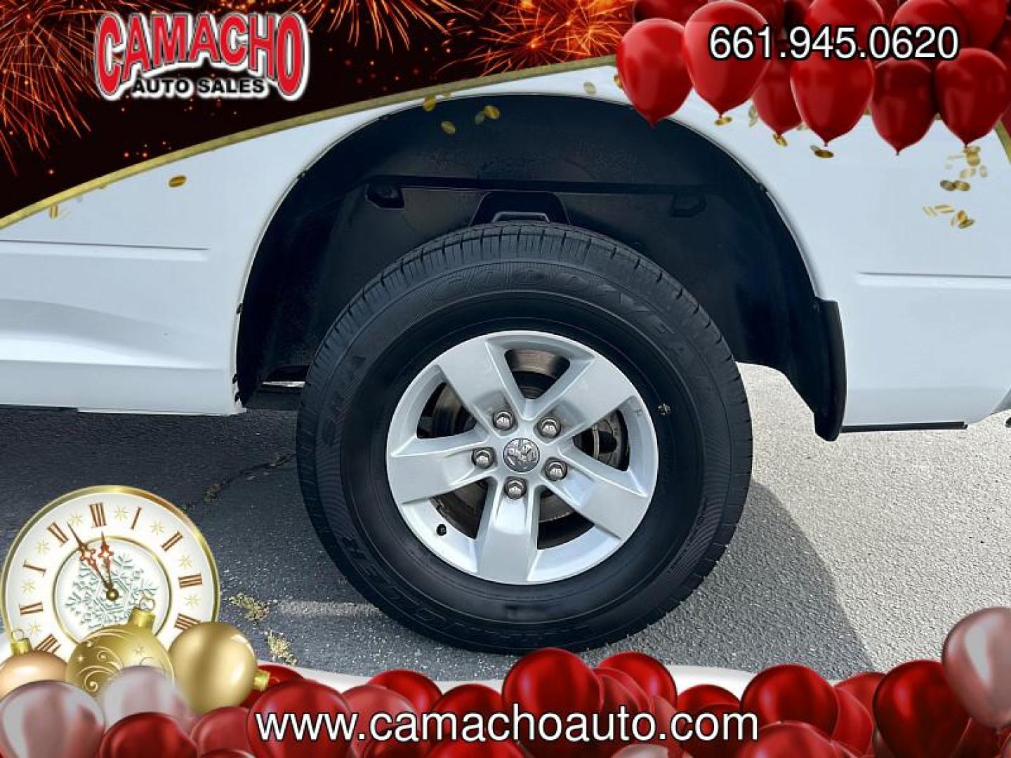 2024 WHITE Ram 1500 Classic 2WD (1C6RR6GGXRS) with an 6-Cyl 3.6 Liter engine, Automatic 8-Spd transmission, located at 412 Auto Vista Drive, Palmdale, CA, 93551, (661) 945-0620, 34.592636, -118.136681 - Photo#10
