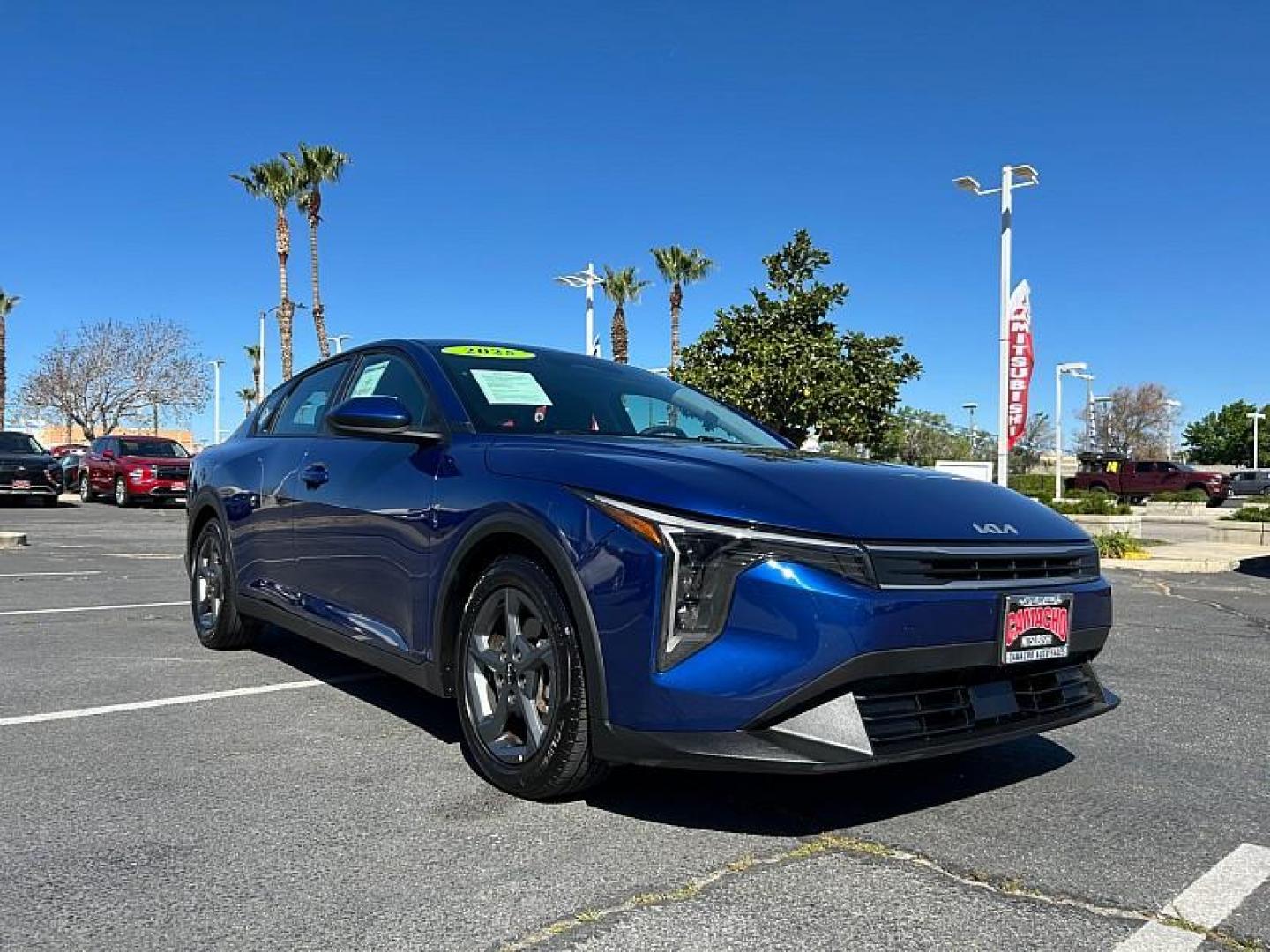 2025 BLUE Kia K4 (3KPFT4DE3SE) with an 4-Cyl 2.0 Liter engine, Automatic IVT transmission, located at 412 Auto Vista Drive, Palmdale, CA, 93551, (661) 945-0620, 34.592636, -118.136681 - Photo#0