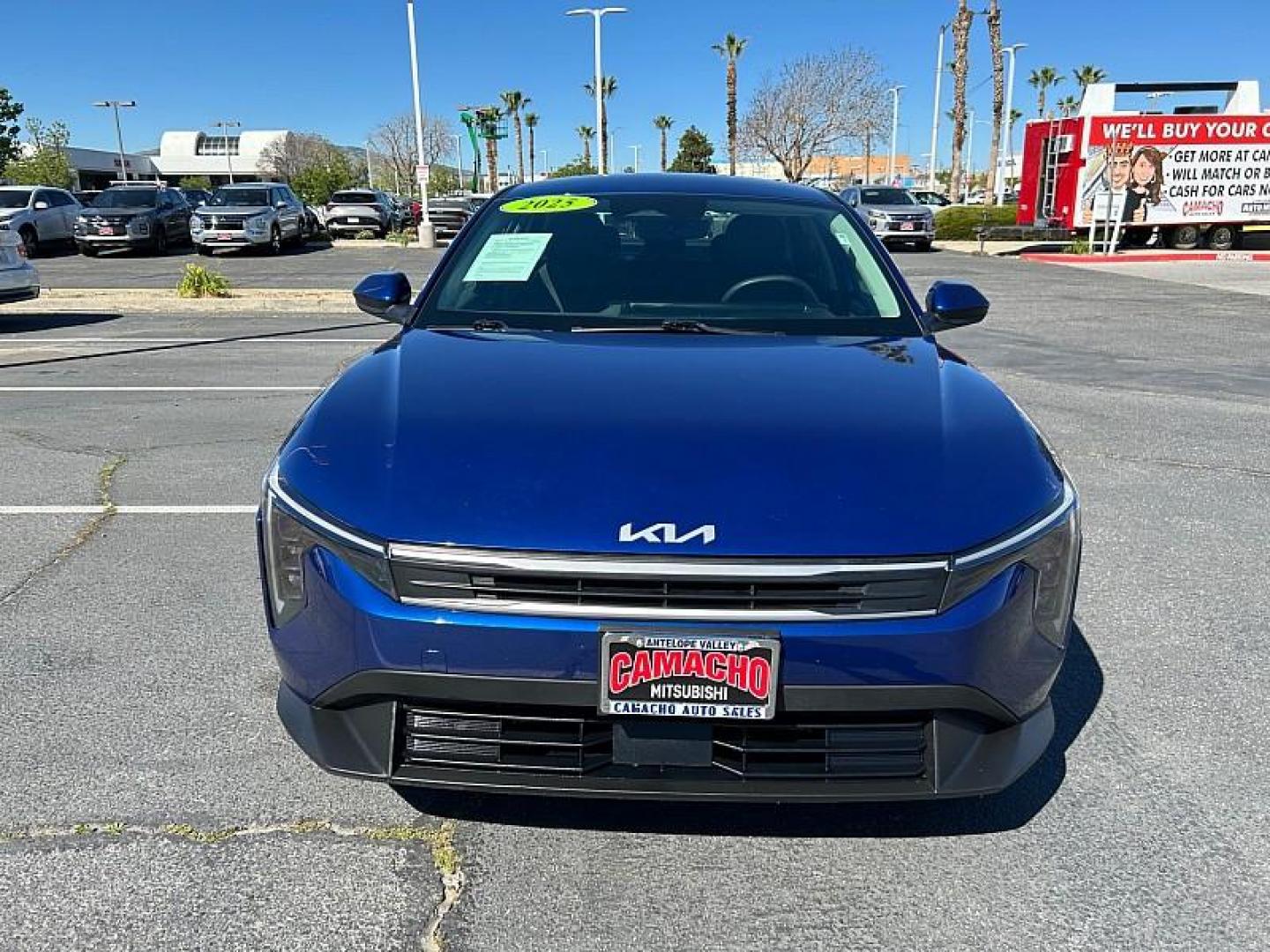 2025 BLUE Kia K4 (3KPFT4DE3SE) with an 4-Cyl 2.0 Liter engine, Automatic IVT transmission, located at 412 Auto Vista Drive, Palmdale, CA, 93551, (661) 945-0620, 34.592636, -118.136681 - Photo#1