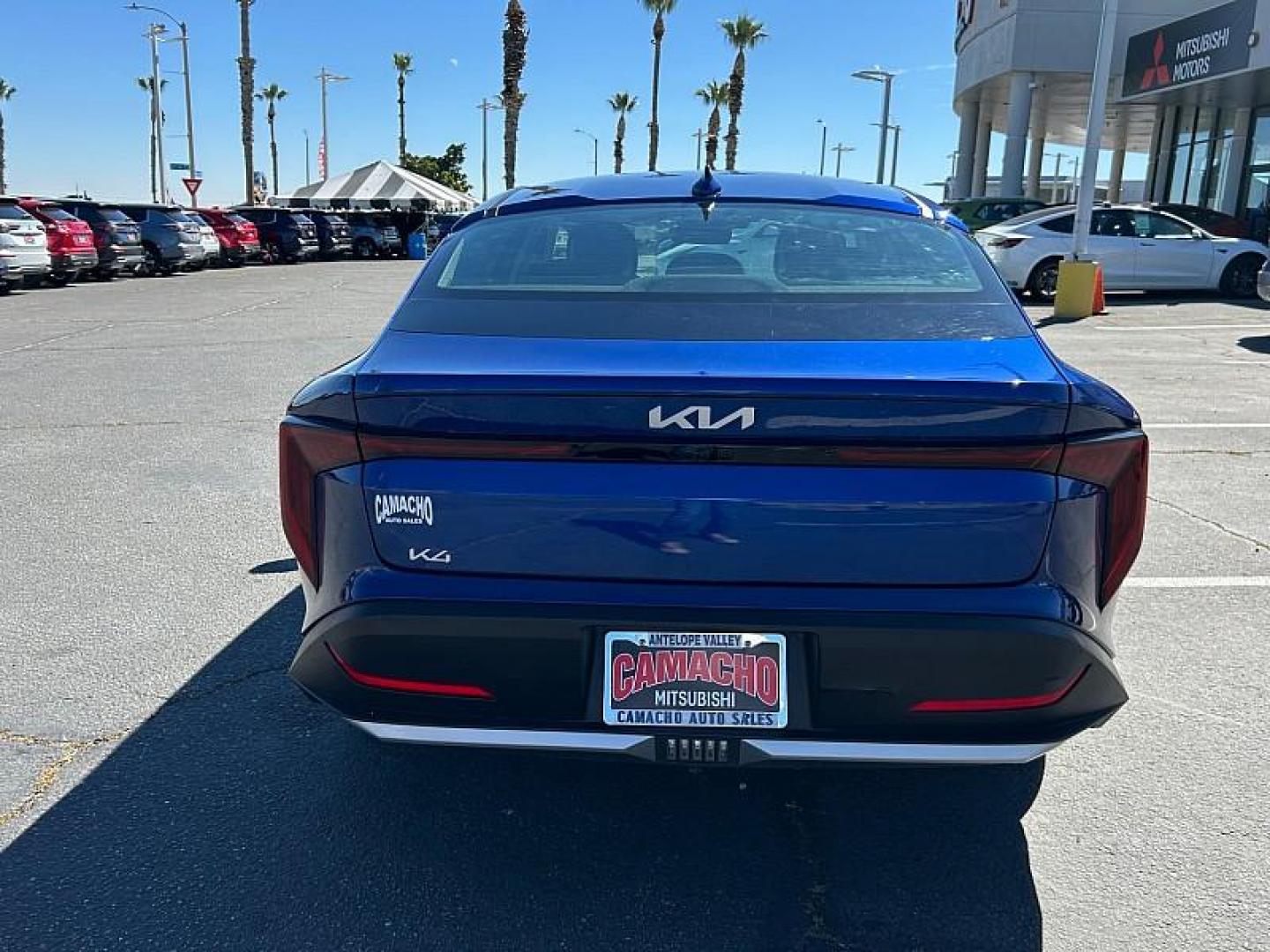 2025 BLUE Kia K4 (3KPFT4DE3SE) with an 4-Cyl 2.0 Liter engine, Automatic IVT transmission, located at 412 Auto Vista Drive, Palmdale, CA, 93551, (661) 945-0620, 34.592636, -118.136681 - Photo#9