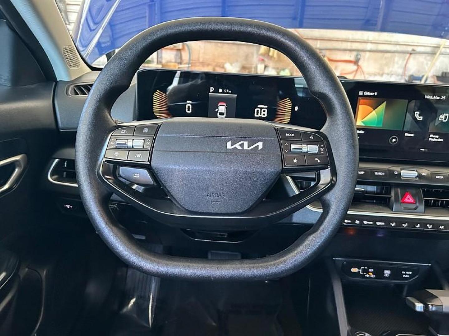 2025 BLUE Kia K4 (3KPFT4DE3SE) with an 4-Cyl 2.0 Liter engine, Automatic IVT transmission, located at 412 Auto Vista Drive, Palmdale, CA, 93551, (661) 945-0620, 34.592636, -118.136681 - Photo#23