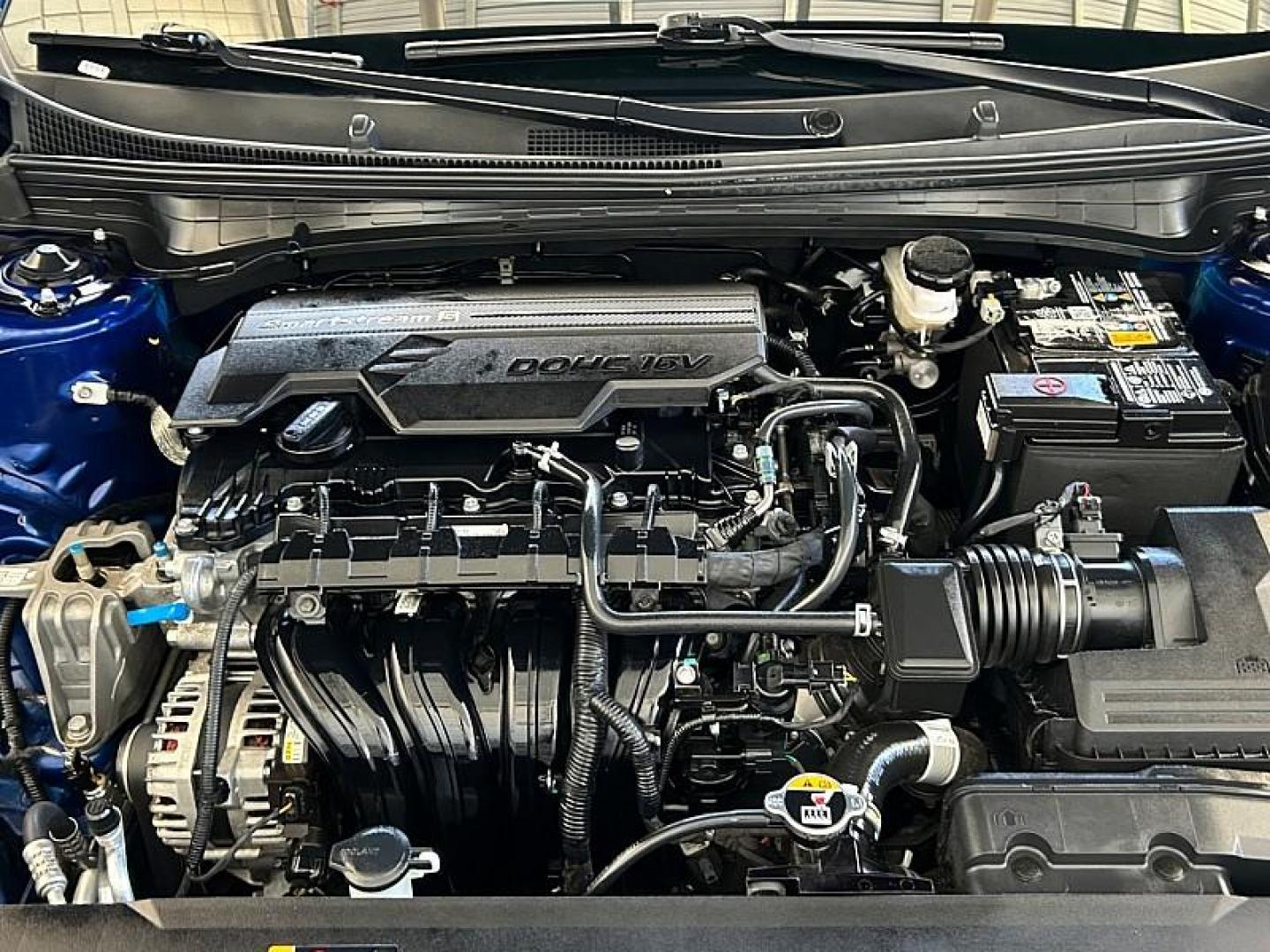 2025 BLUE Kia K4 (3KPFT4DE3SE) with an 4-Cyl 2.0 Liter engine, Automatic IVT transmission, located at 412 Auto Vista Drive, Palmdale, CA, 93551, (661) 945-0620, 34.592636, -118.136681 - Photo#25