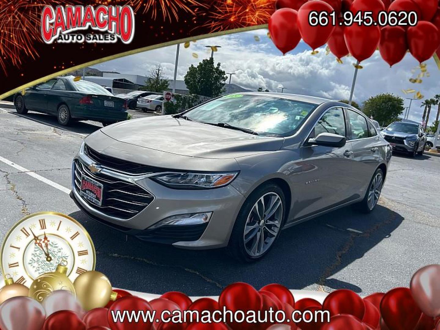 2024 GRAY Chevrolet Malibu (1G1ZE5ST6RF) with an 4-Cyl Turbo 1.5 Liter engine, Automatic CVT transmission, located at 412 Auto Vista Drive, Palmdale, CA, 93551, (661) 945-0620, 34.592636, -118.136681 - Photo#2