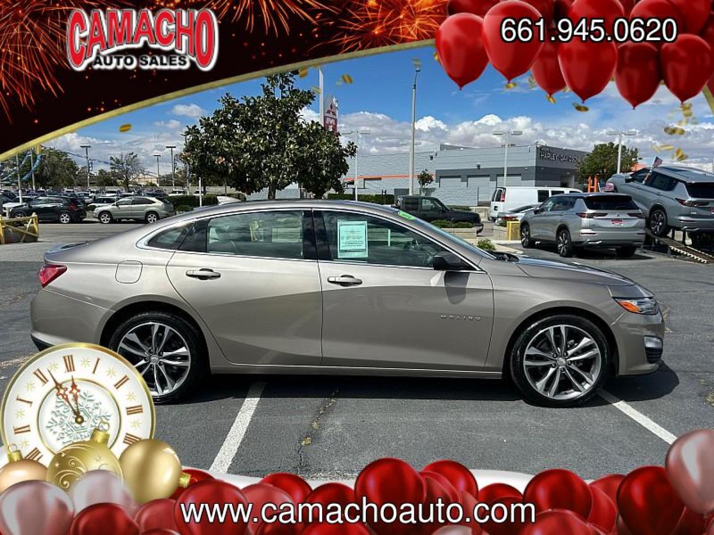 2024 GRAY Chevrolet Malibu (1G1ZE5ST6RF) with an 4-Cyl Turbo 1.5 Liter engine, Automatic CVT transmission, located at 412 Auto Vista Drive, Palmdale, CA, 93551, (661) 945-0620, 34.592636, -118.136681 - Photo#8