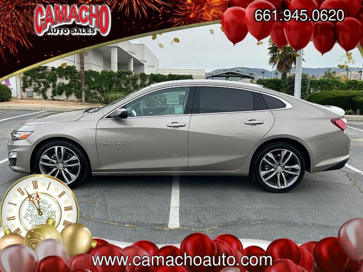 2024 GOLD Chevrolet Malibu (1G1ZE5ST6RF) with an 4-Cyl Turbo 1.5 Liter engine, Automatic CVT transmission, located at 412 Auto Vista Drive, Palmdale, CA, 93551, (661) 945-0620, 34.592636, -118.136681 - Photo#3