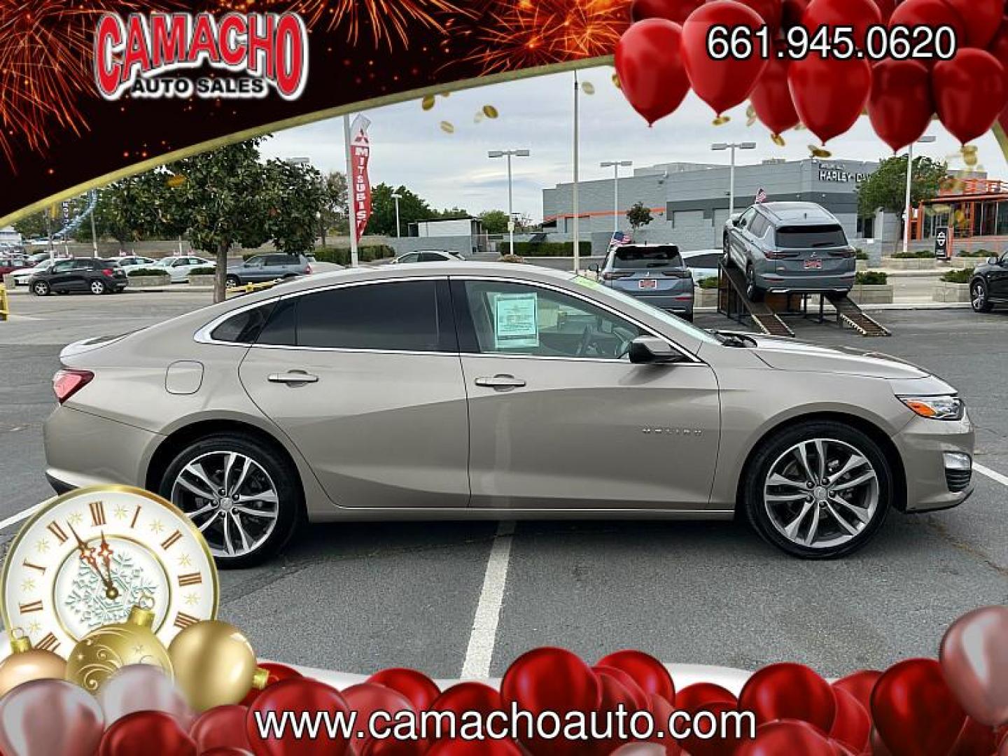 2024 GOLD Chevrolet Malibu (1G1ZE5ST6RF) with an 4-Cyl Turbo 1.5 Liter engine, Automatic CVT transmission, located at 412 Auto Vista Drive, Palmdale, CA, 93551, (661) 945-0620, 34.592636, -118.136681 - Photo#9