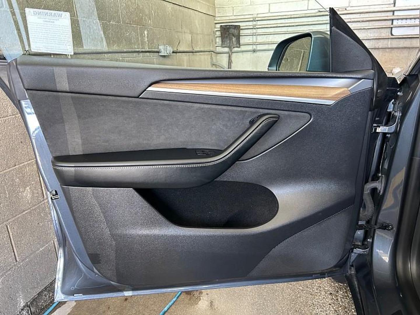 2023 GRAY Tesla Model Y (7SAYGDEE0PA) with an Dual AC Electric Motors engine, Single-Speed Fixed Gear transmission, located at 412 Auto Vista Drive, Palmdale, CA, 93551, (661) 945-0620, 34.592636, -118.136681 - Photo#15