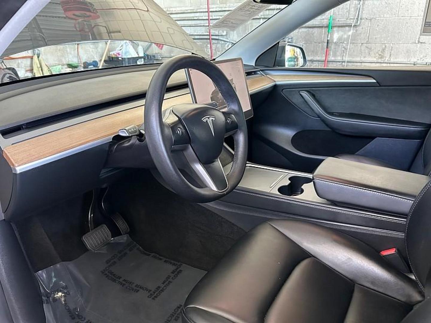 2023 GRAY Tesla Model Y (7SAYGDEE0PA) with an Dual AC Electric Motors engine, Single-Speed Fixed Gear transmission, located at 412 Auto Vista Drive, Palmdale, CA, 93551, (661) 945-0620, 34.592636, -118.136681 - Photo#16