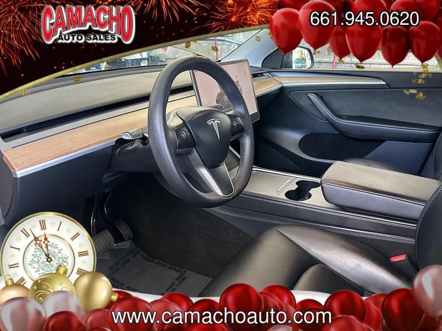 2023 GRAY Tesla Model Y (7SAYGDEE0PA) with an Dual AC Electric Motors engine, Single-Speed Fixed Gear transmission, located at 412 Auto Vista Drive, Palmdale, CA, 93551, (661) 945-0620, 34.592636, -118.136681- Photo#16