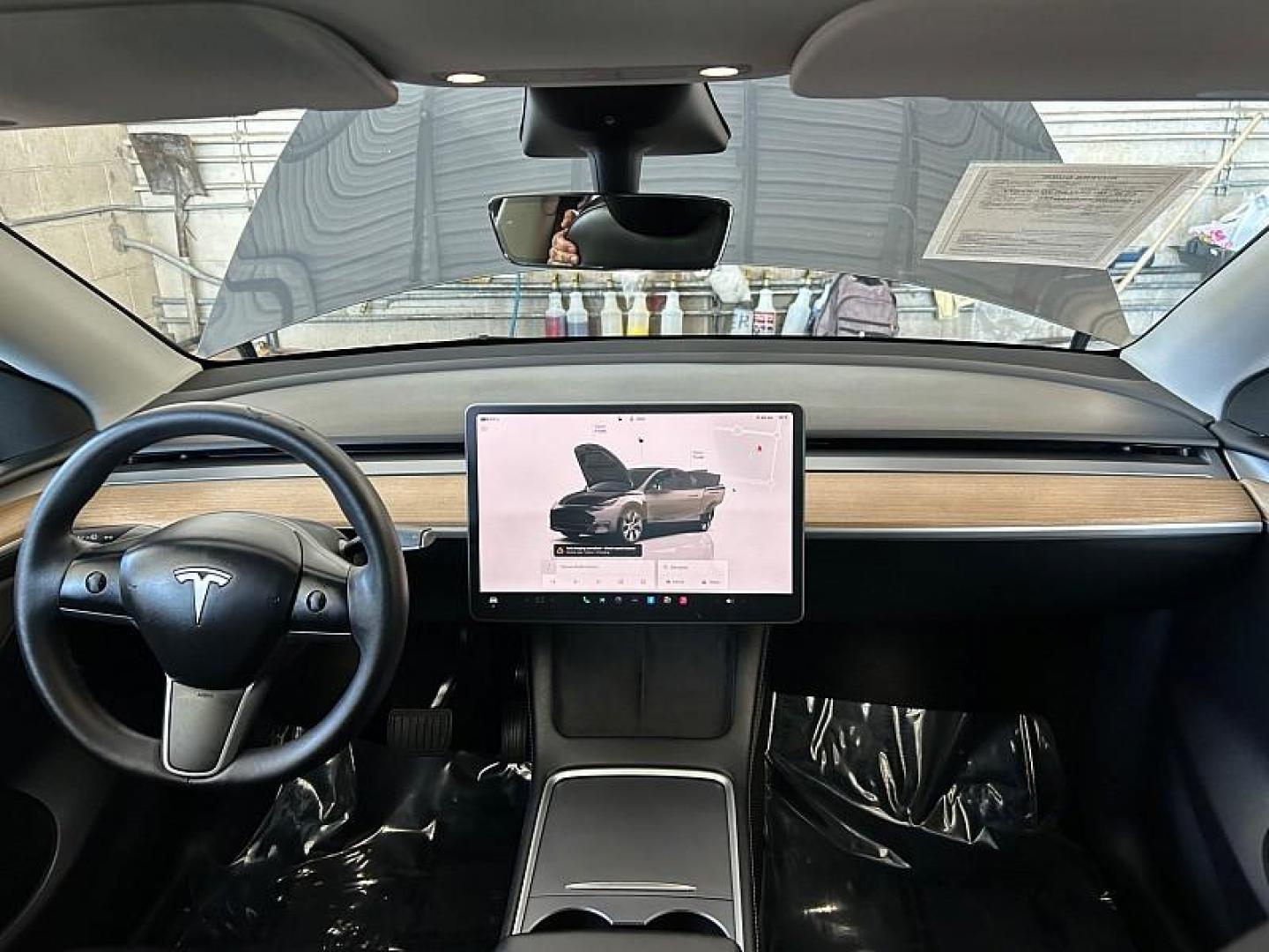 2023 GRAY Tesla Model Y (7SAYGDEE0PA) with an Dual AC Electric Motors engine, Single-Speed Fixed Gear transmission, located at 412 Auto Vista Drive, Palmdale, CA, 93551, (661) 945-0620, 34.592636, -118.136681 - Photo#17