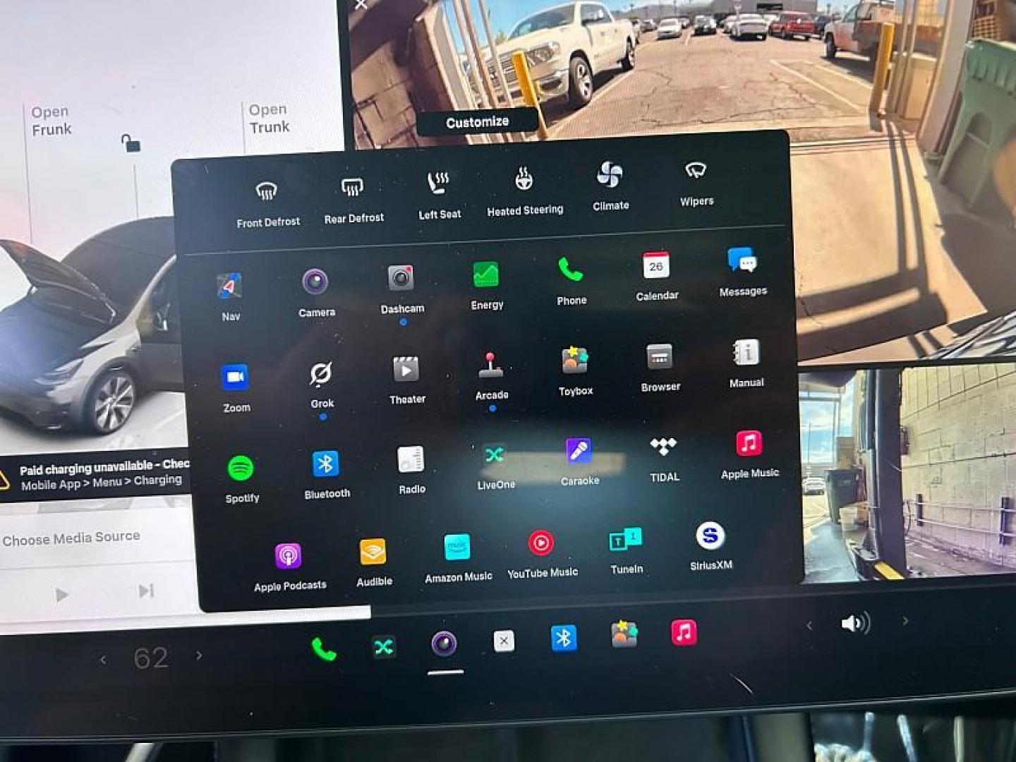 2023 GRAY Tesla Model Y (7SAYGDEE0PA) with an Dual AC Electric Motors engine, Single-Speed Fixed Gear transmission, located at 412 Auto Vista Drive, Palmdale, CA, 93551, (661) 945-0620, 34.592636, -118.136681 - Photo#19