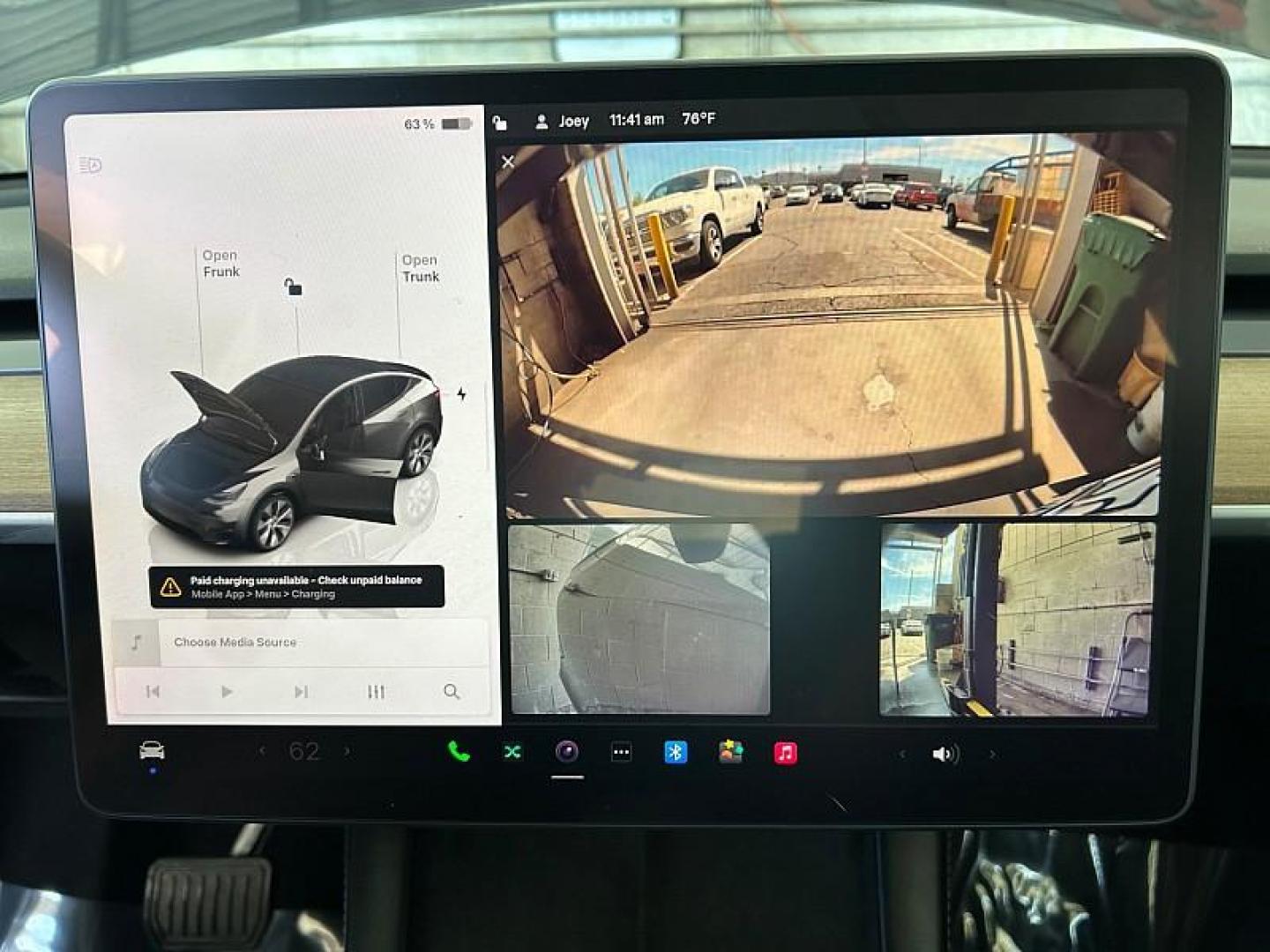 2023 GRAY Tesla Model Y (7SAYGDEE0PA) with an Dual AC Electric Motors engine, Single-Speed Fixed Gear transmission, located at 412 Auto Vista Drive, Palmdale, CA, 93551, (661) 945-0620, 34.592636, -118.136681 - Photo#20