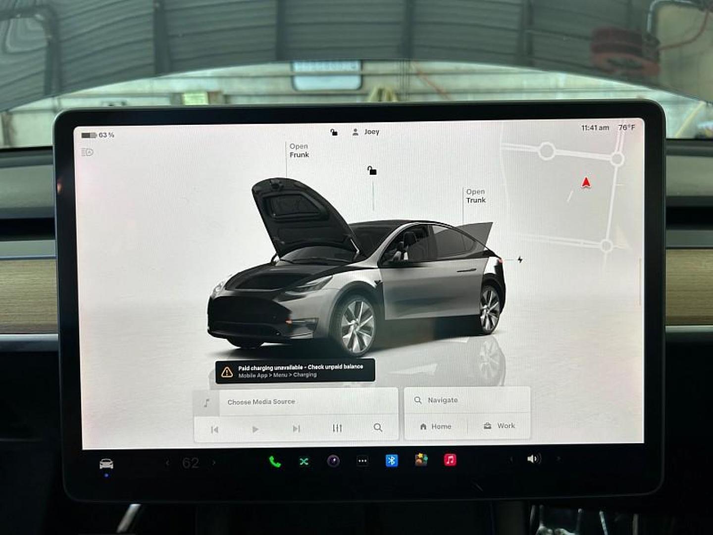 2023 GRAY Tesla Model Y (7SAYGDEE0PA) with an Dual AC Electric Motors engine, Single-Speed Fixed Gear transmission, located at 412 Auto Vista Drive, Palmdale, CA, 93551, (661) 945-0620, 34.592636, -118.136681 - Photo#21