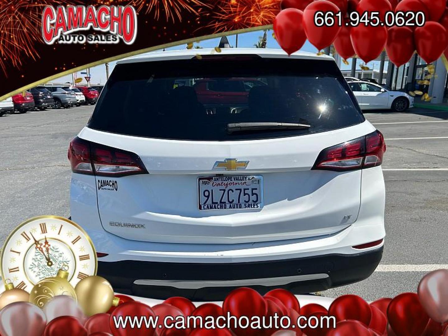 2024 WHITE Chevrolet Equinox (3GNAXKEG0RL) with an 4-Cyl Turbo 1.5 Liter engine, Automatic 6-Spd w/Overdrive transmission, located at 412 Auto Vista Drive, Palmdale, CA, 93551, (661) 945-0620, 34.592636, -118.136681 - Photo#3