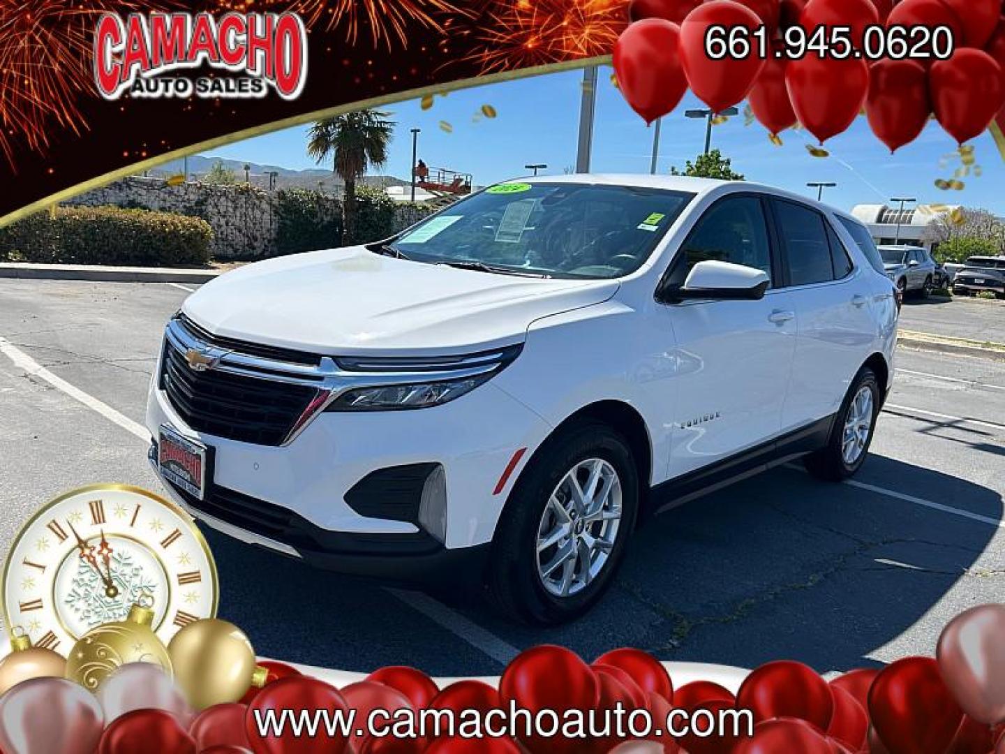 2024 WHITE Chevrolet Equinox (3GNAXKEG0RL) with an 4-Cyl Turbo 1.5 Liter engine, Automatic 6-Spd w/Overdrive transmission, located at 412 Auto Vista Drive, Palmdale, CA, 93551, (661) 945-0620, 34.592636, -118.136681 - Photo#6