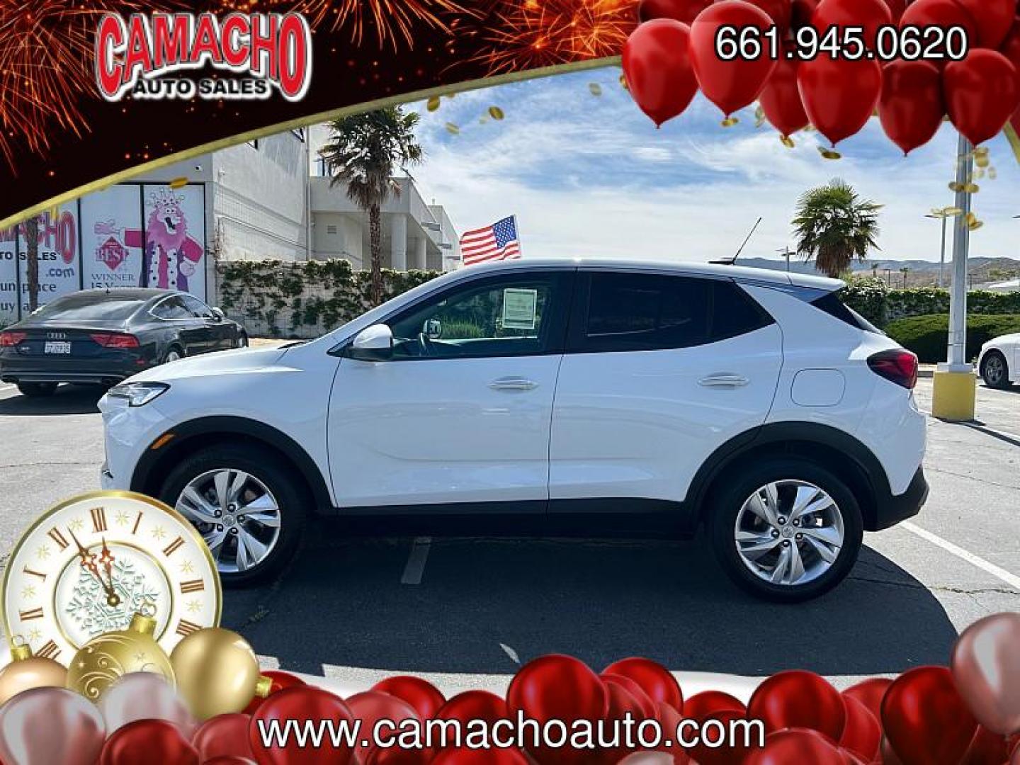 2025 Buick Encore GX (KL4AMBSL6SB) , Automatic CVT transmission, located at 412 Auto Vista Drive, Palmdale, CA, 93551, (661) 945-0620, 34.592636, -118.136681 - Photo#3